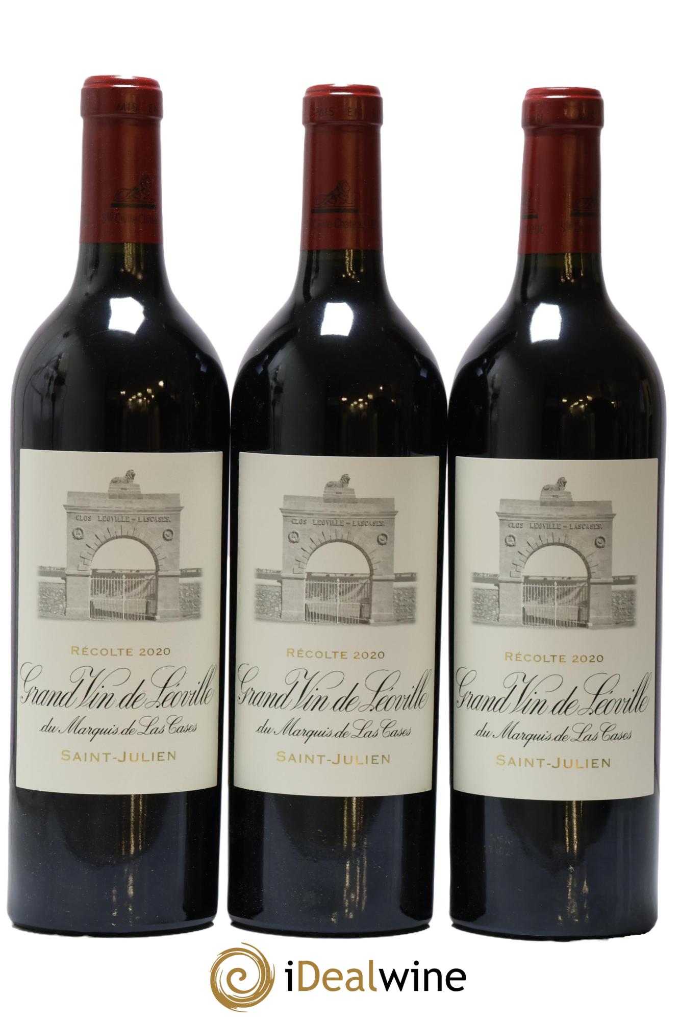 Château Léoville Las Cases 2ème Grand Cru Classé 2020 - Lot de 6 bouteilles - 3