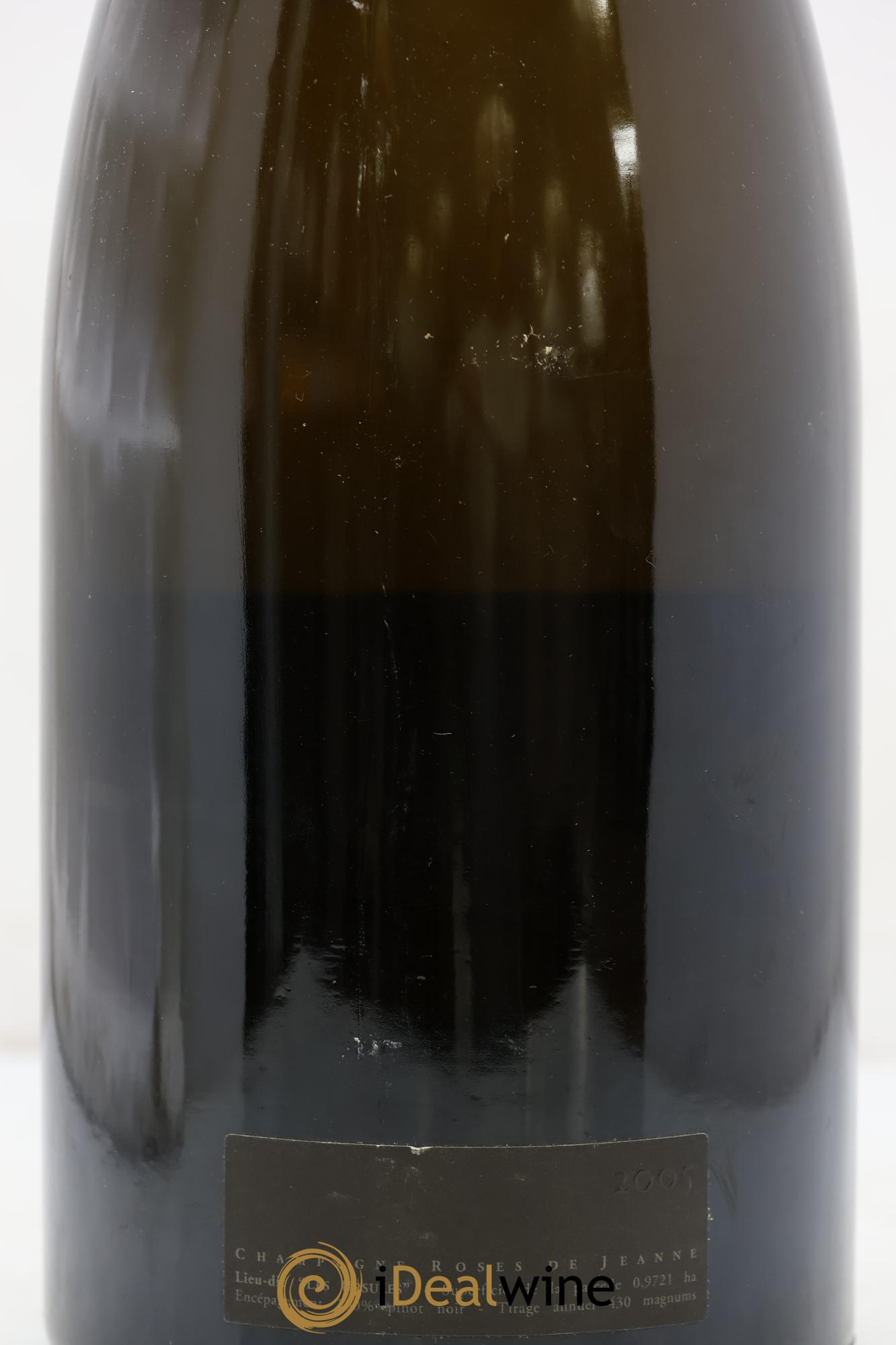 Roses de Jeanne Les Ursules Blanc de Noirs Brut Cédric Bouchard 2005 - Lot of 1 magnum - 2