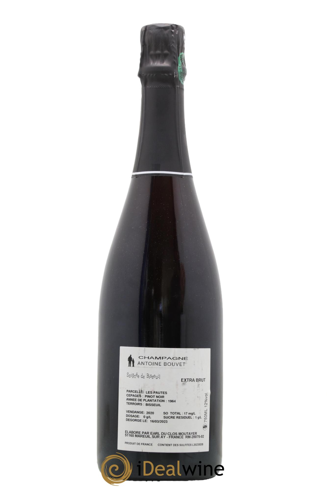 Rosé de Saignée Antoine Bouvet  2020 - Lot of 1 bottle - 1
