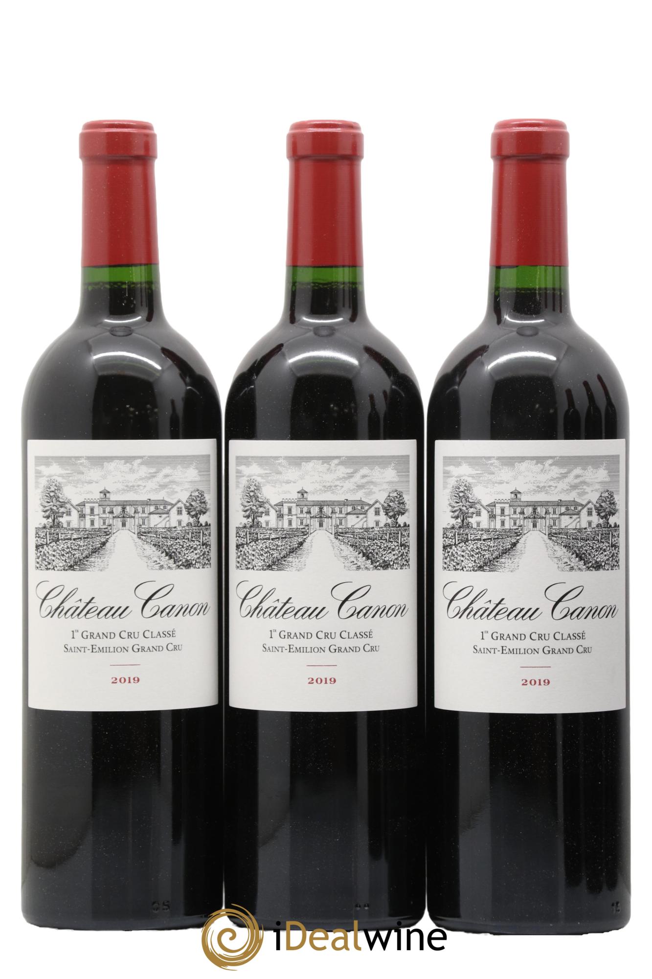 Château Canon 1er Grand Cru Classé B 2019 - Lotto di 6 bottiglie - 1