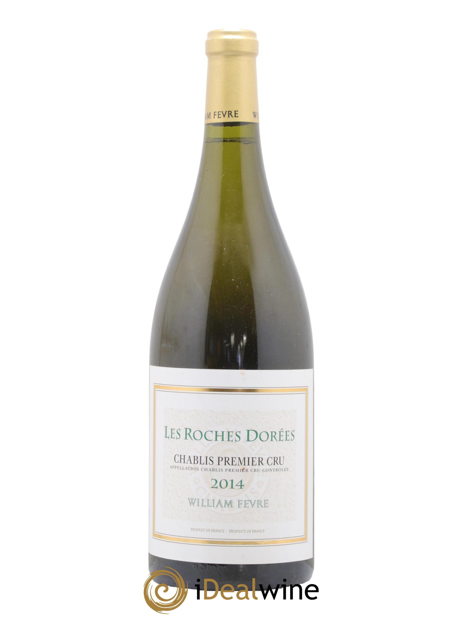 Chablis 1er Cru Les Roches Dorées Willial Fèvre 2014 - Lot of 1 magnum - 0