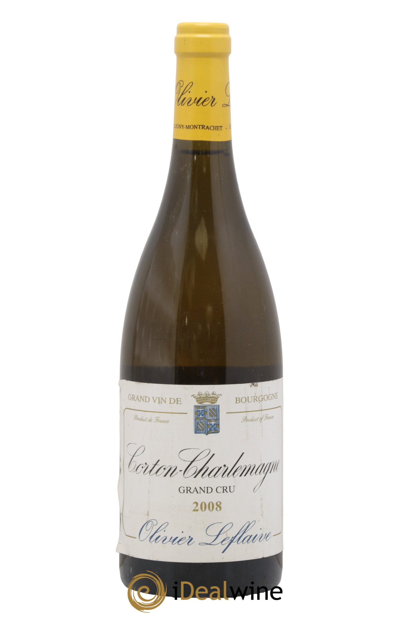 Corton-Charlemagne Grand Cru Olivier Leflaive 2008 - Lot de 1 bouteille - 0
