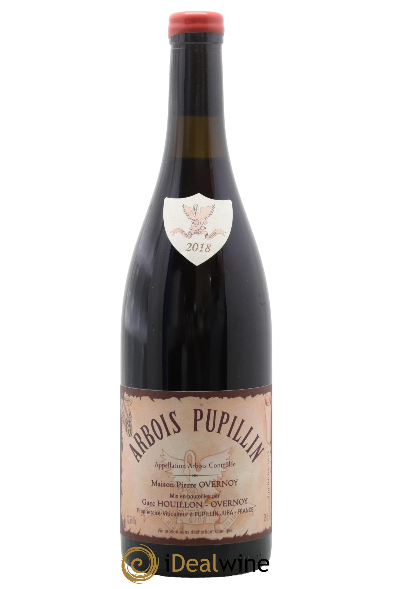 Arbois-Pupillin Poulsard (cire rouge) Overnoy-Houillon (Domaine) 2018 - Lot de 1 bouteille - 0