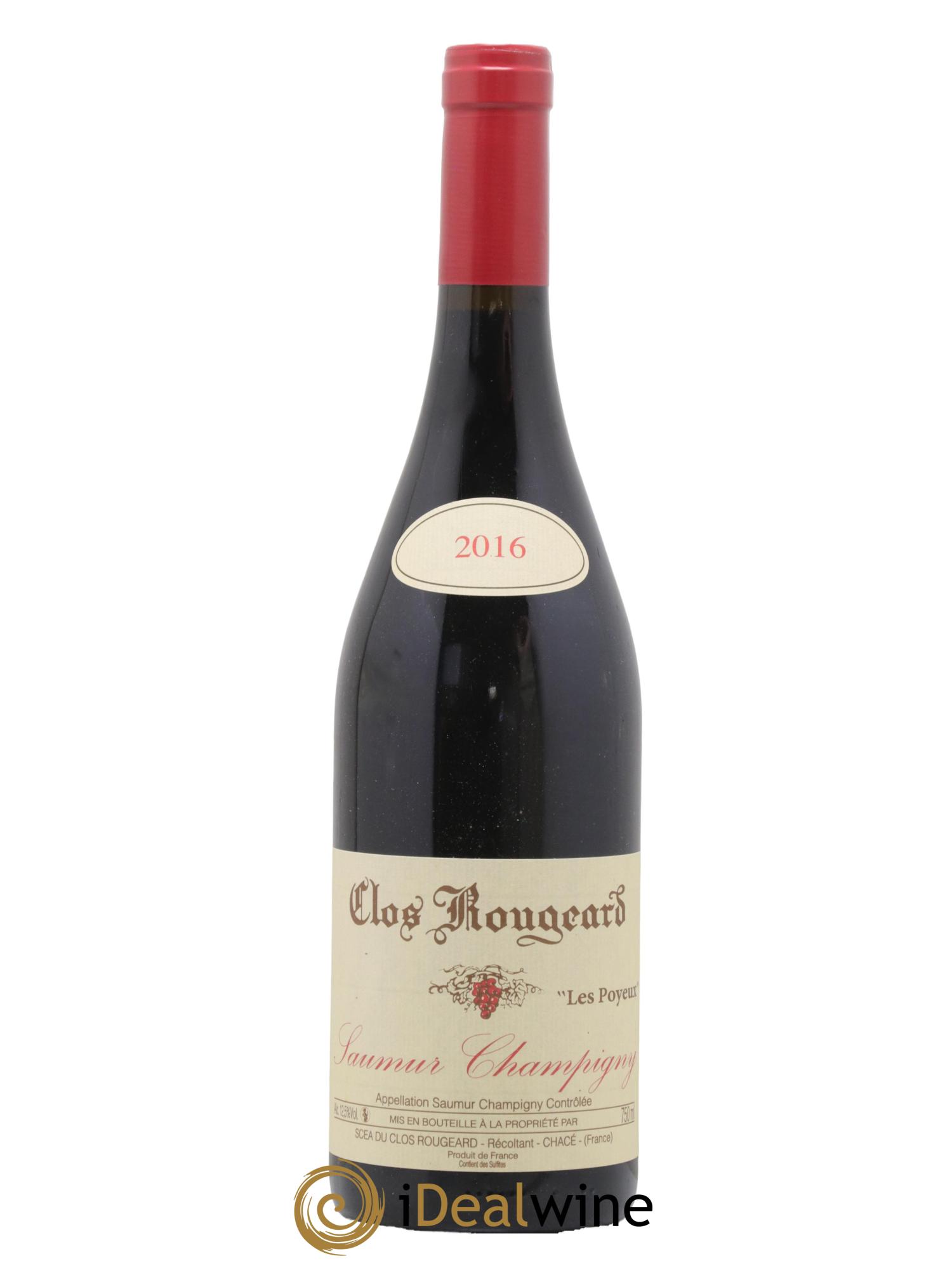 Saumur-Champigny Les Poyeux Clos Rougeard 2016 - Lot de 1 bouteille - 0