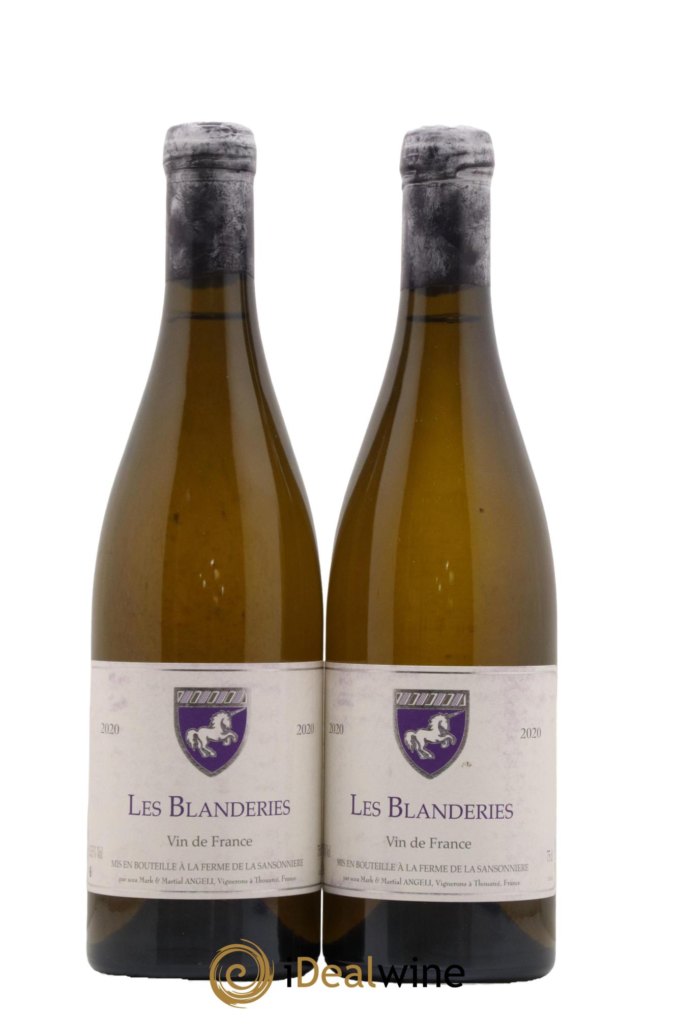 Vin de France Les Blanderies Mark Angeli (Domaine) - Ferme de la Sansonnière 2020 - Lot de 2 bouteilles - 0