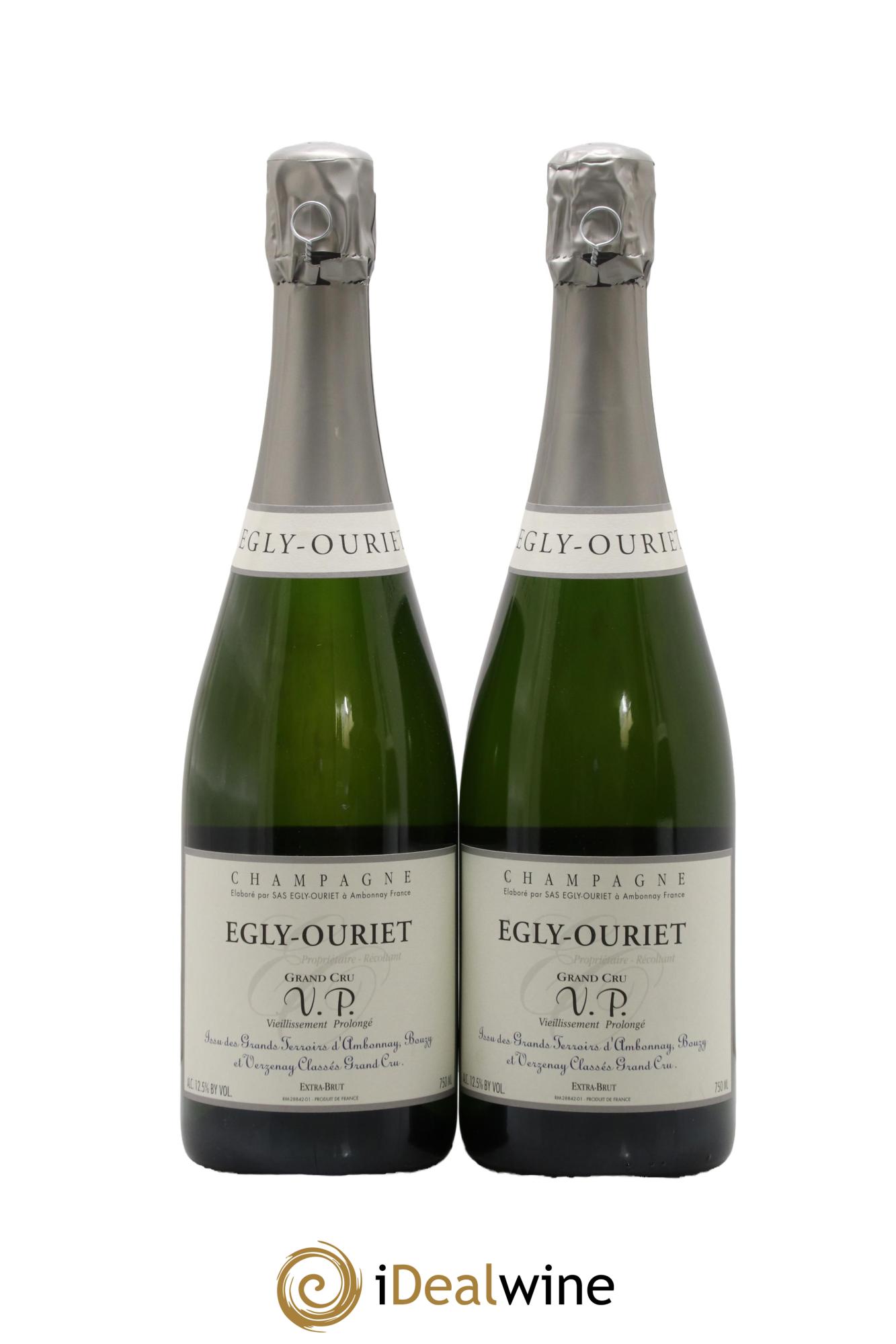Extra-Brut VP Egly-Ouriet - Posten von 2 Flaschen - 0