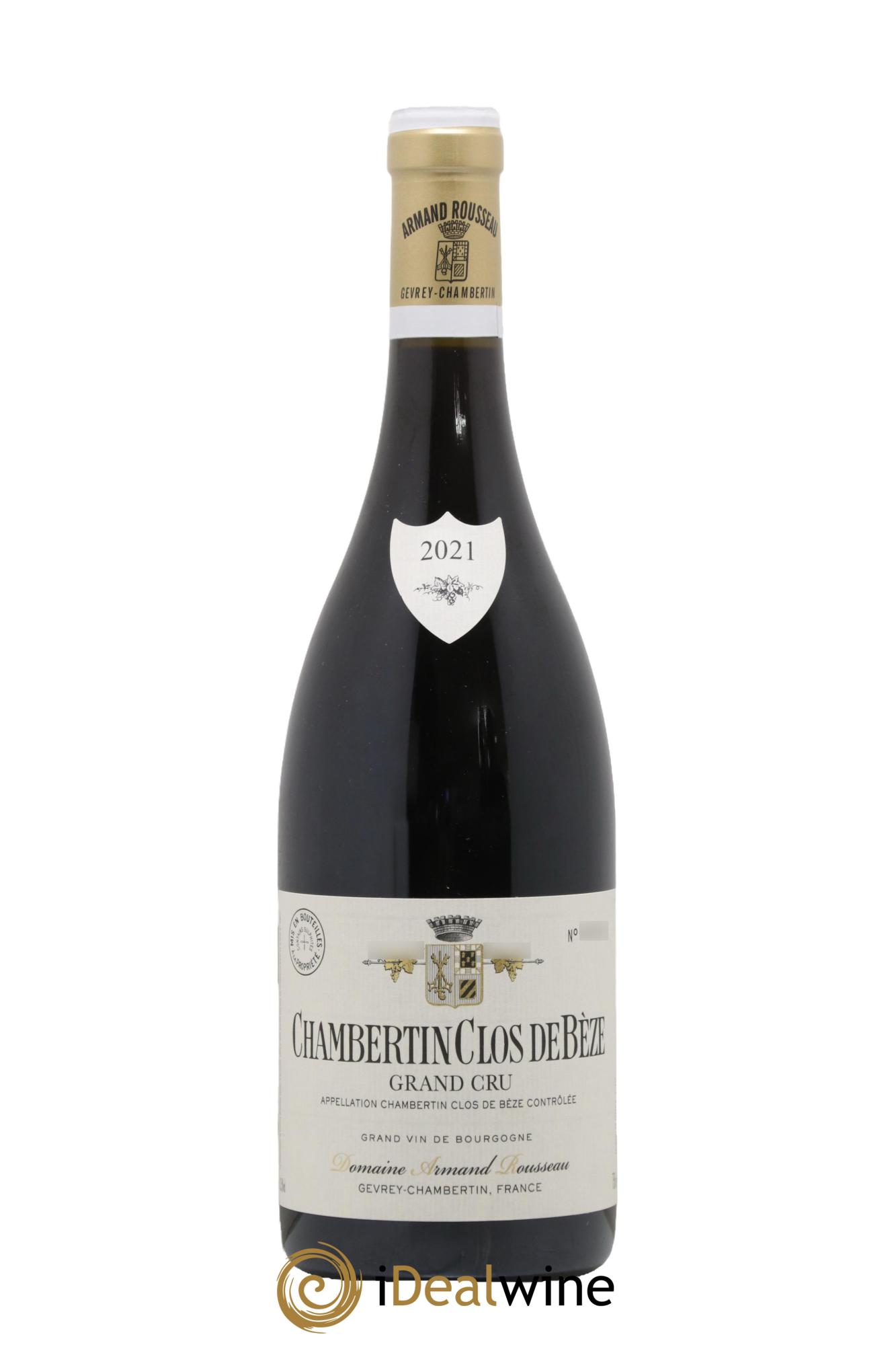 Chambertin Clos de Bèze Grand Cru Armand Rousseau (Domaine) 2021 - Lot de 1 bouteille - 0