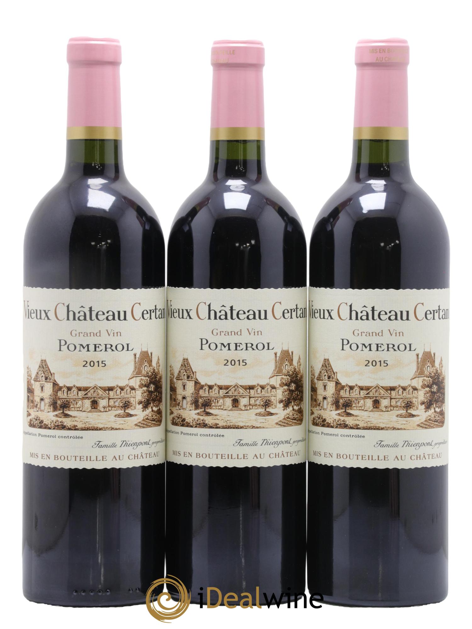 Vieux Château Certan 2015 - Posten von 6 Flaschen - 1