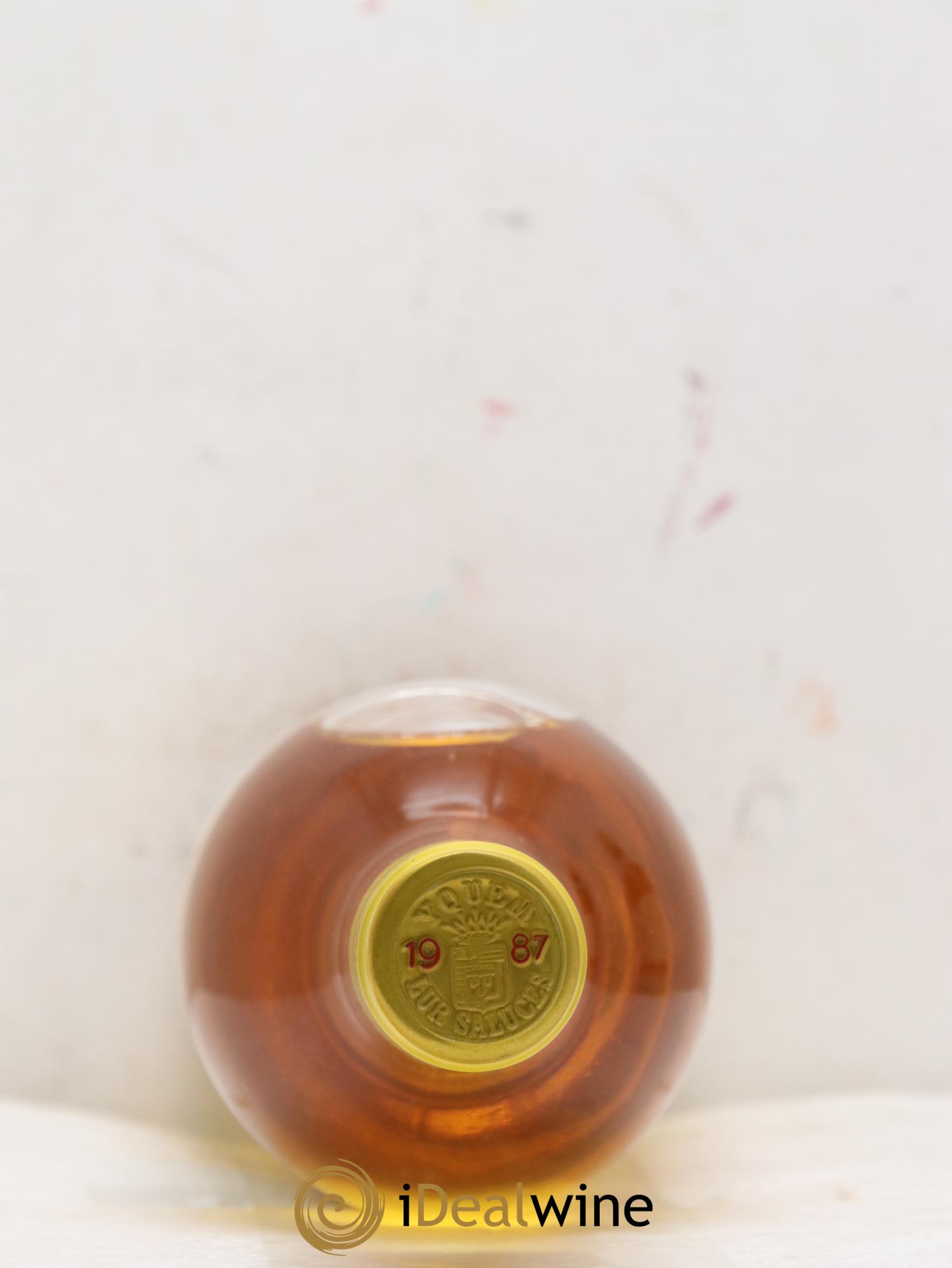 Château d' Yquem 1er Cru Classé Supérieur 1987 - Lotto di 2 bottiglie - 1