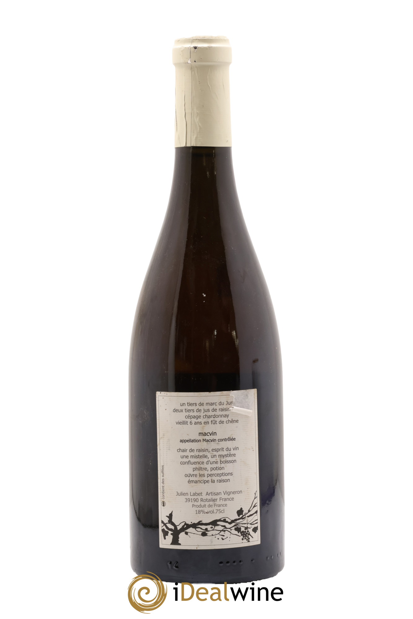 Macvin du Jura Romain - Julien - Charline Labet 2005 - Lot of 1 bottle - 1