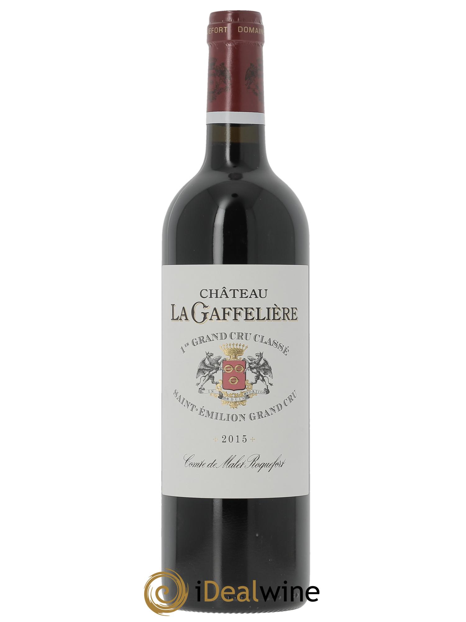 Château la Gaffelière 1er Grand Cru Classé B (OWC if 1 bt) 2015 - Lot of 1 bottle - 1