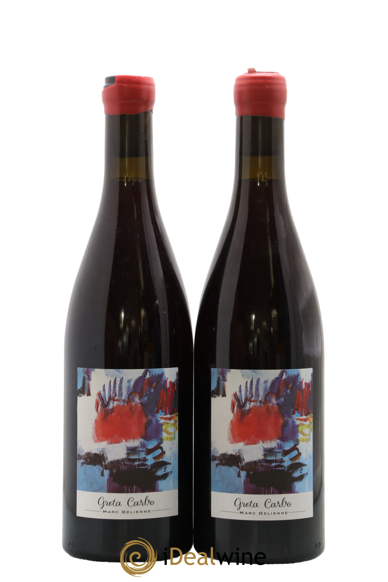 Fleurie Greta Carbo Marc Delienne 2016 - Lotto di 2 bottiglie - 0