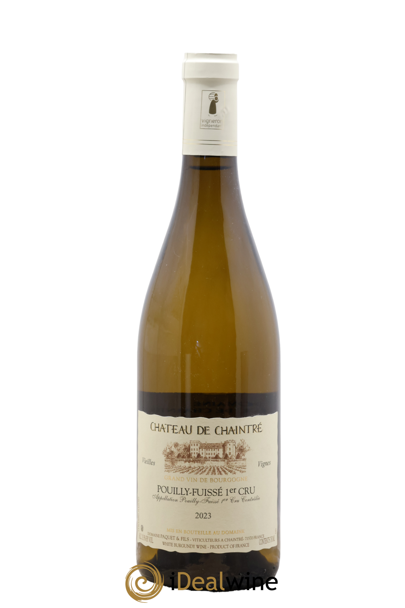 Pouilly-Fuissé 1er cru Vieilles Vignes Château de Chaintré 2023 - Lot of 1 bottle - 0