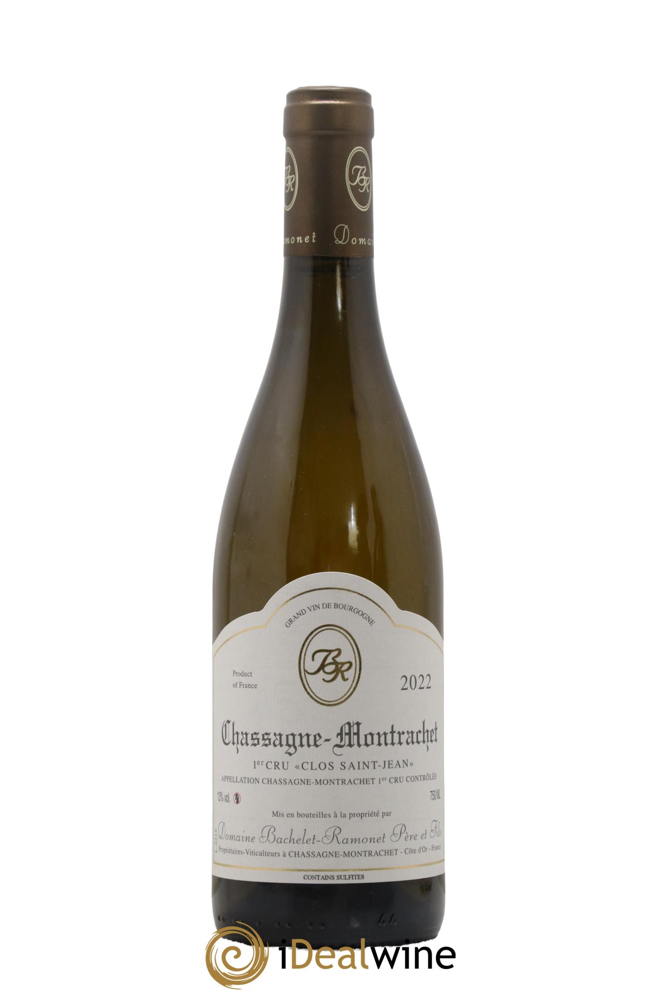 Chassagne-Montrachet 1er Cru Clos Saint-Jean Bachelet-Ramonet (Domaine) 2022 - Lot of 1 bottle - 0