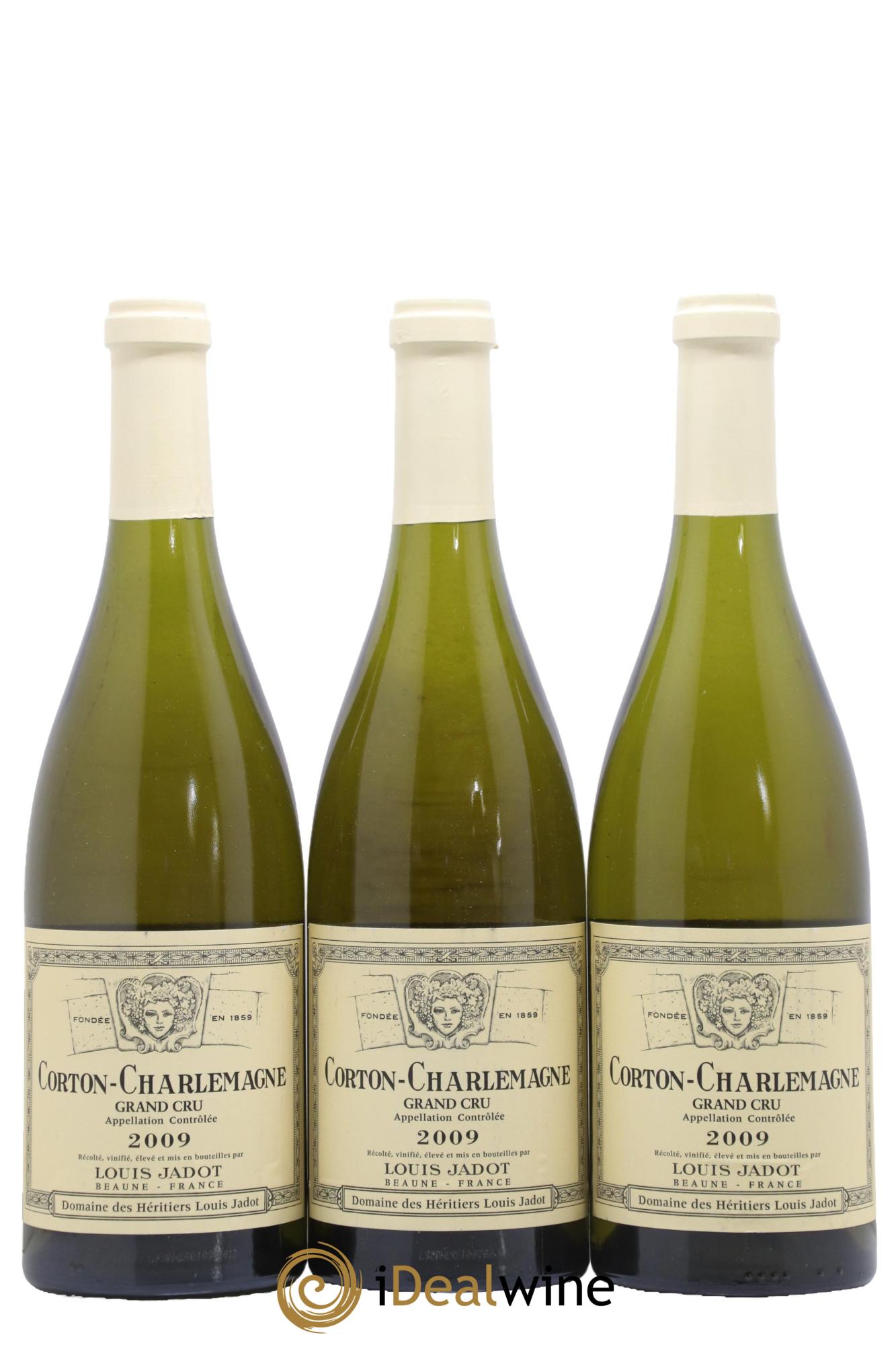 Corton-Charlemagne Grand Cru Héritiers Louis Jadot (Domaine des) - Louis Jadot 2009 - Lot de 3 bouteilles - 0