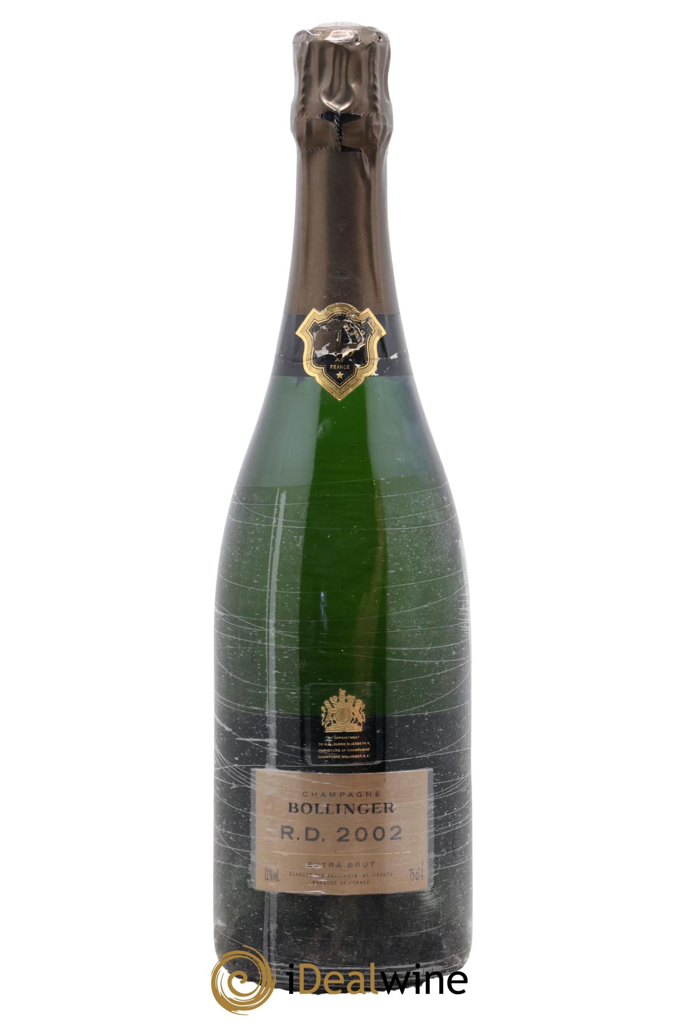 R.D. Extra-Brut Bollinger 2002 - Lot of 1 bottle - 0