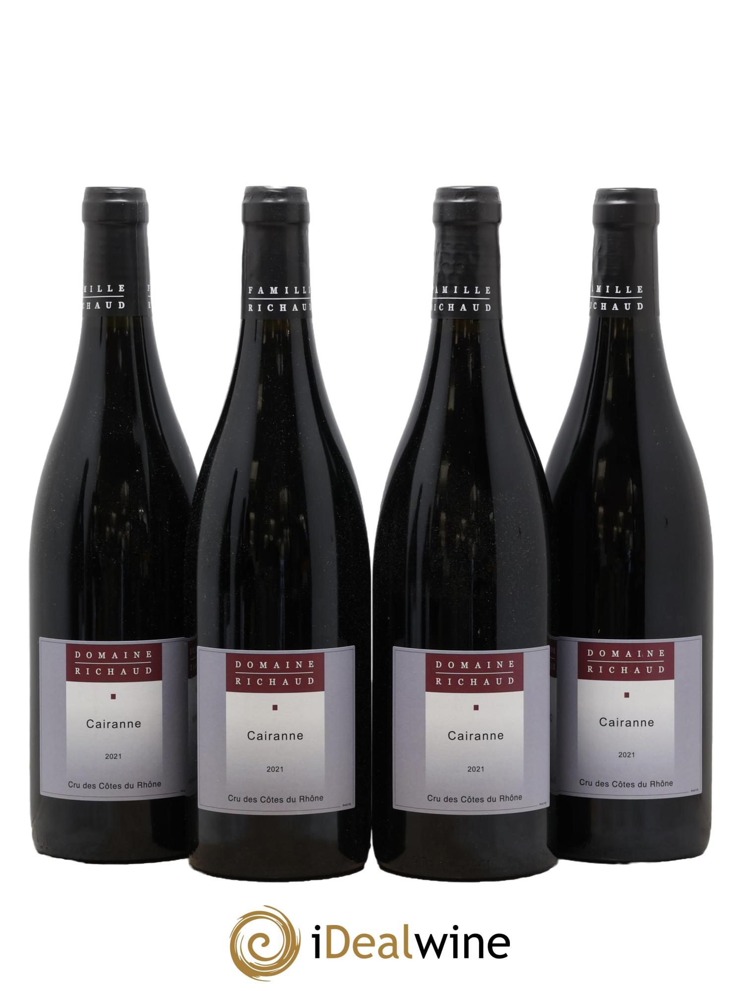 Cairanne Marcel Richaud 2021 - Lot of 4 bottles - 0