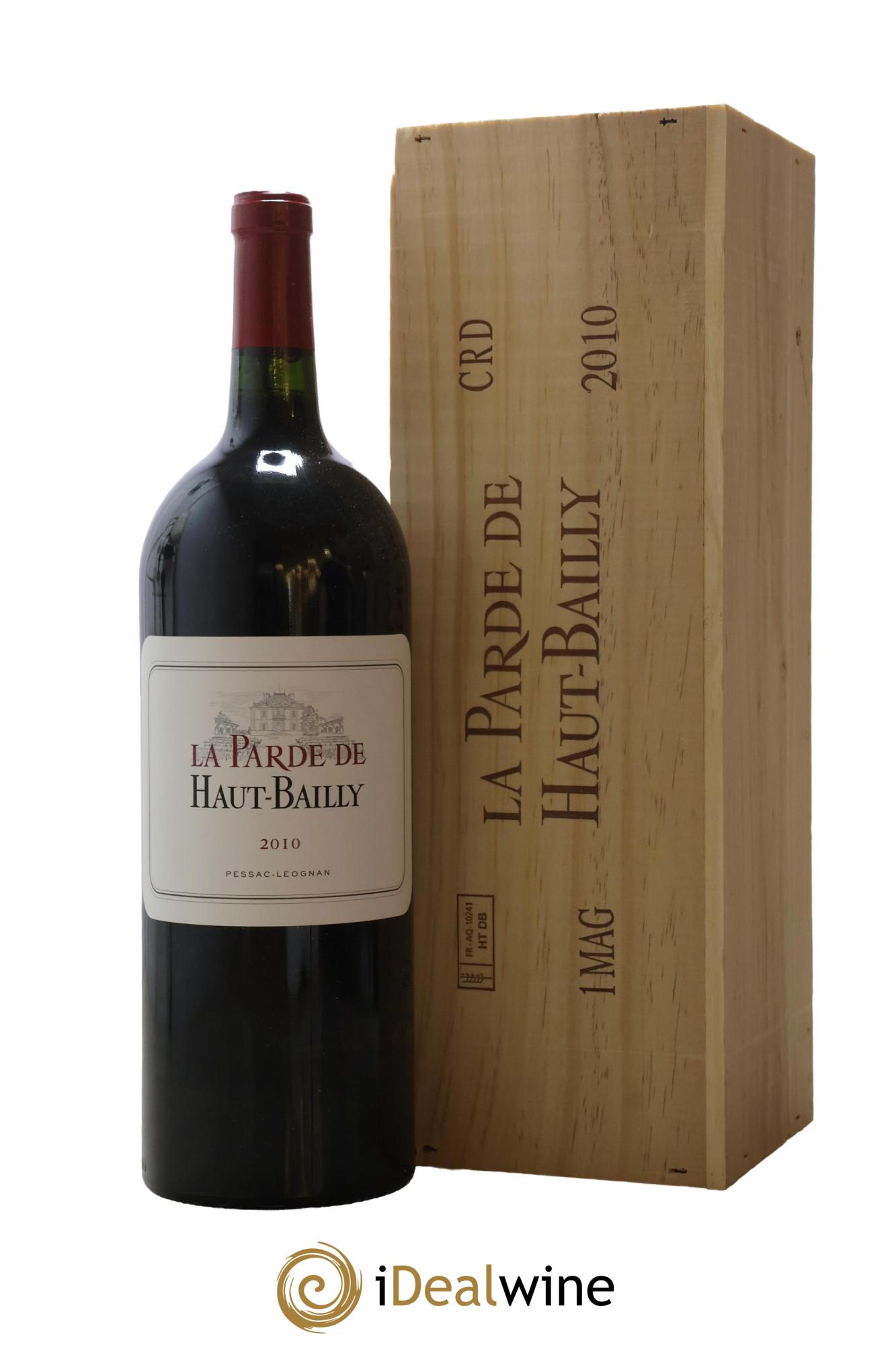 Haut Bailly II (Anciennement La Parde de Haut-Bailly) Second Vin 2010 - Lot de 1 magnum - 1