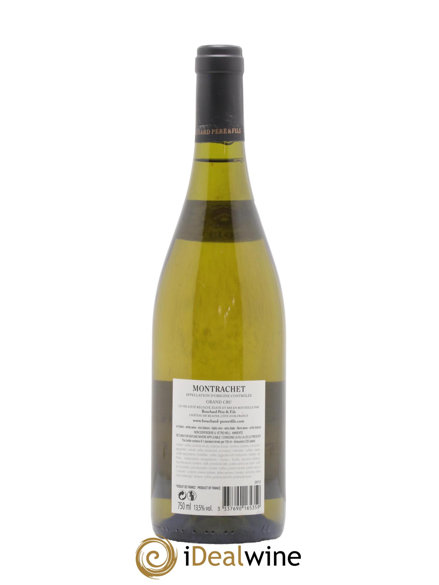 Montrachet Grand Cru Bouchard Père & Fils 2013 - Lot de 1 bouteille - 1