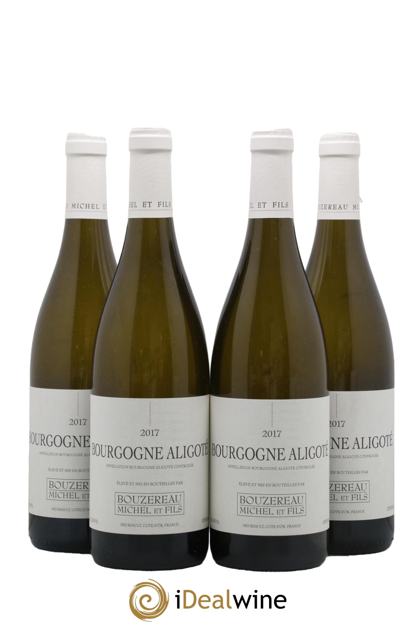 Bourgogne Aligoté Michel Bouzereau et Fils (Domaine) 2017 - Lot de 4 bouteilles - 0