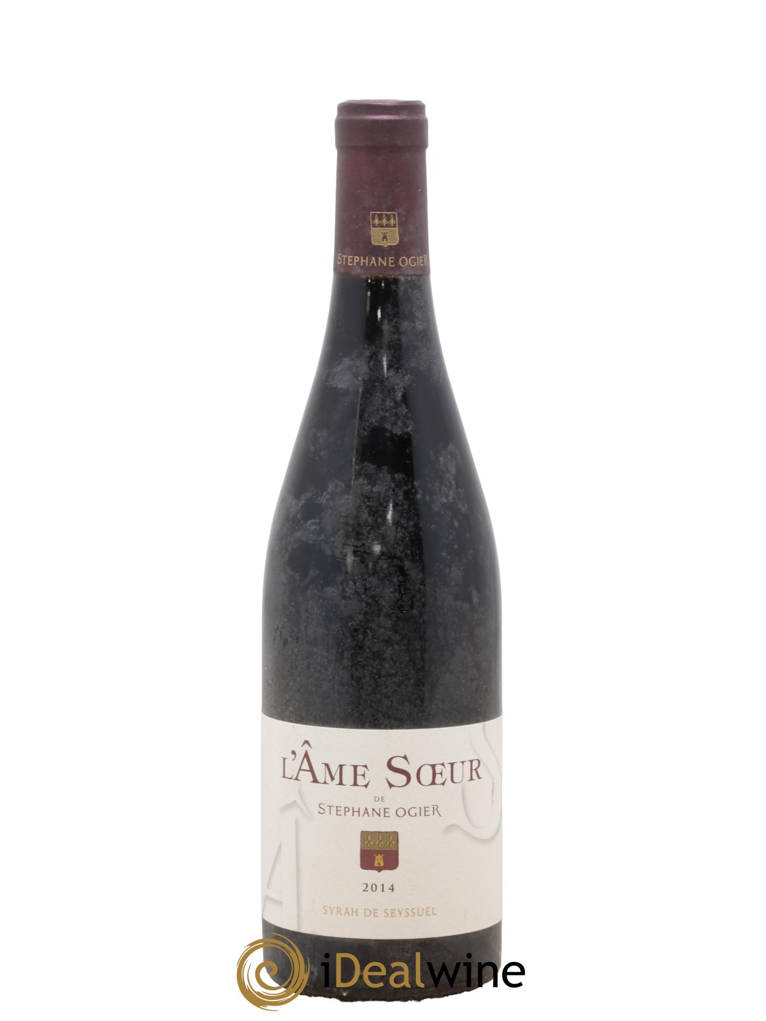 Collines Rhodaniennes L'Ame Soeur Syrah de Seyssuel Stéphane Ogier 2014 - Lot de 1 bouteille - 0