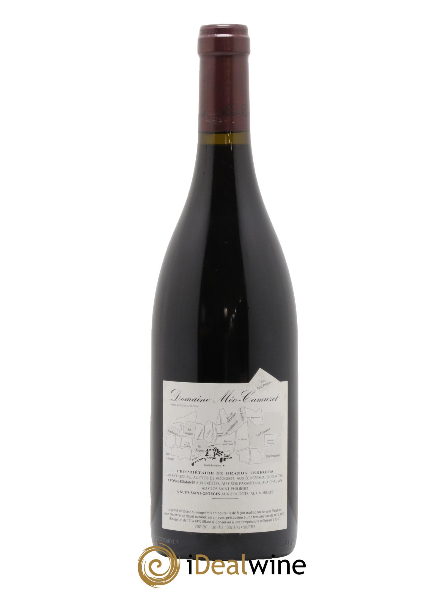 Nuits-Saint-Georges 1er Cru Aux Boudots Méo-Camuzet (Domaine) 2015 - Lot de 1 bouteille - 1