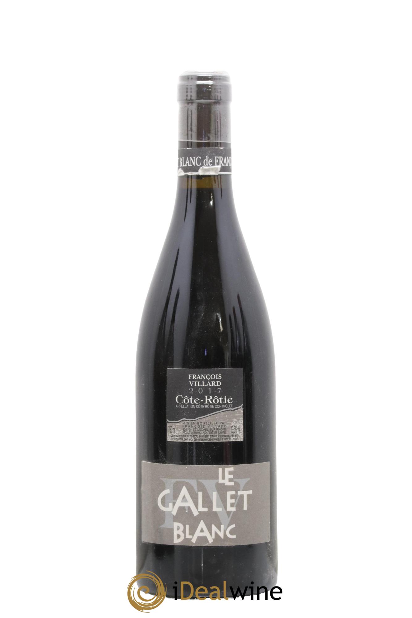 Côte-Rôtie Le Gallet Blanc François Villard 2017 - Lot de 1 bouteille - 0