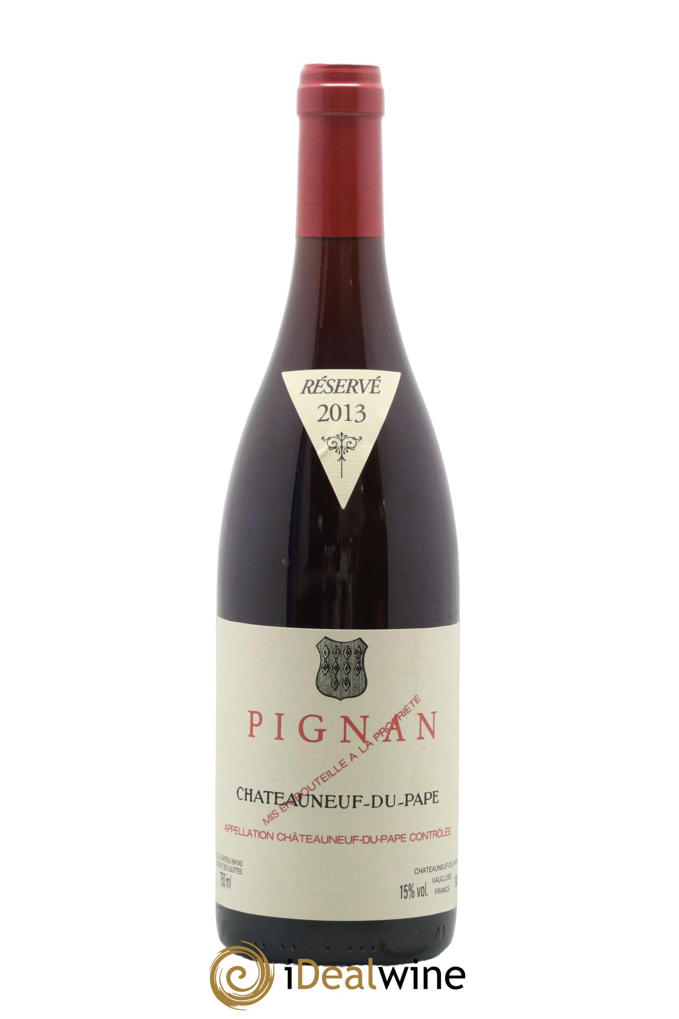 Châteauneuf-du-Pape Pignan Emmanuel Reynaud 2013 - Lot de 1 bouteille - 0