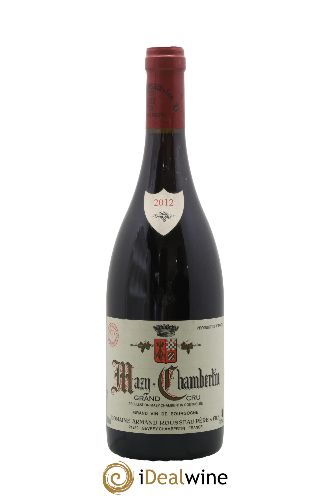 Mazis-Chambertin Grand Cru Armand Rousseau (Domaine) 2012 - Lotto di 1 bottiglia - 0