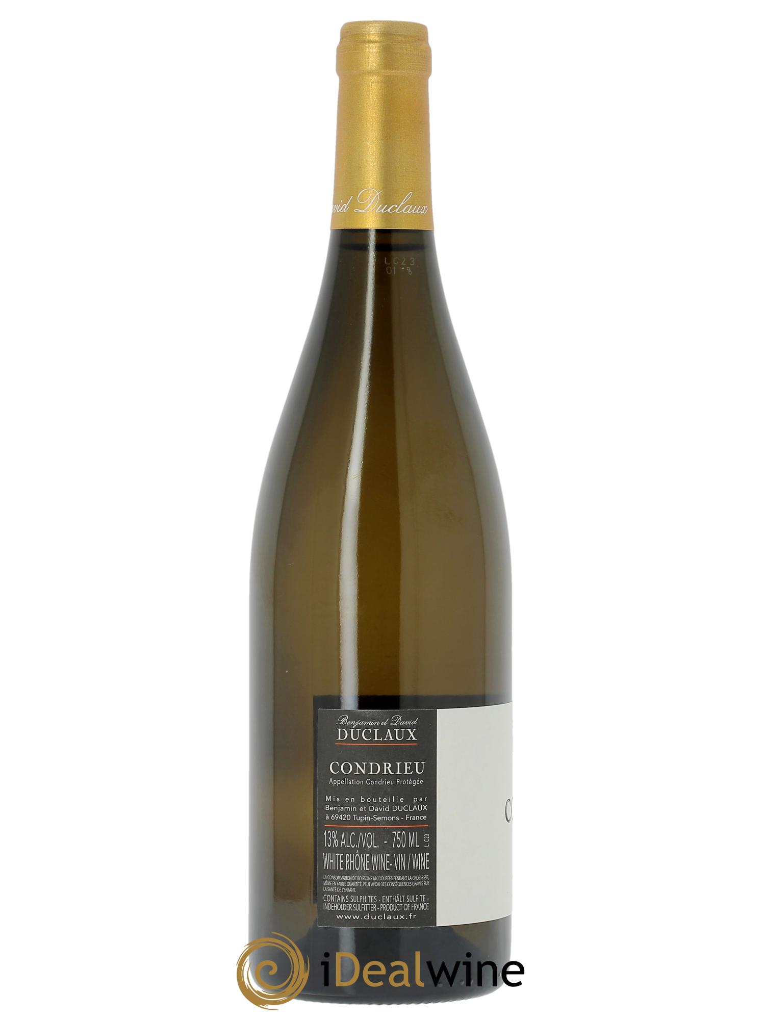 Condrieu Les Caillets Domaine Duclaux  2023 - Lot de 1 bouteille - 1
