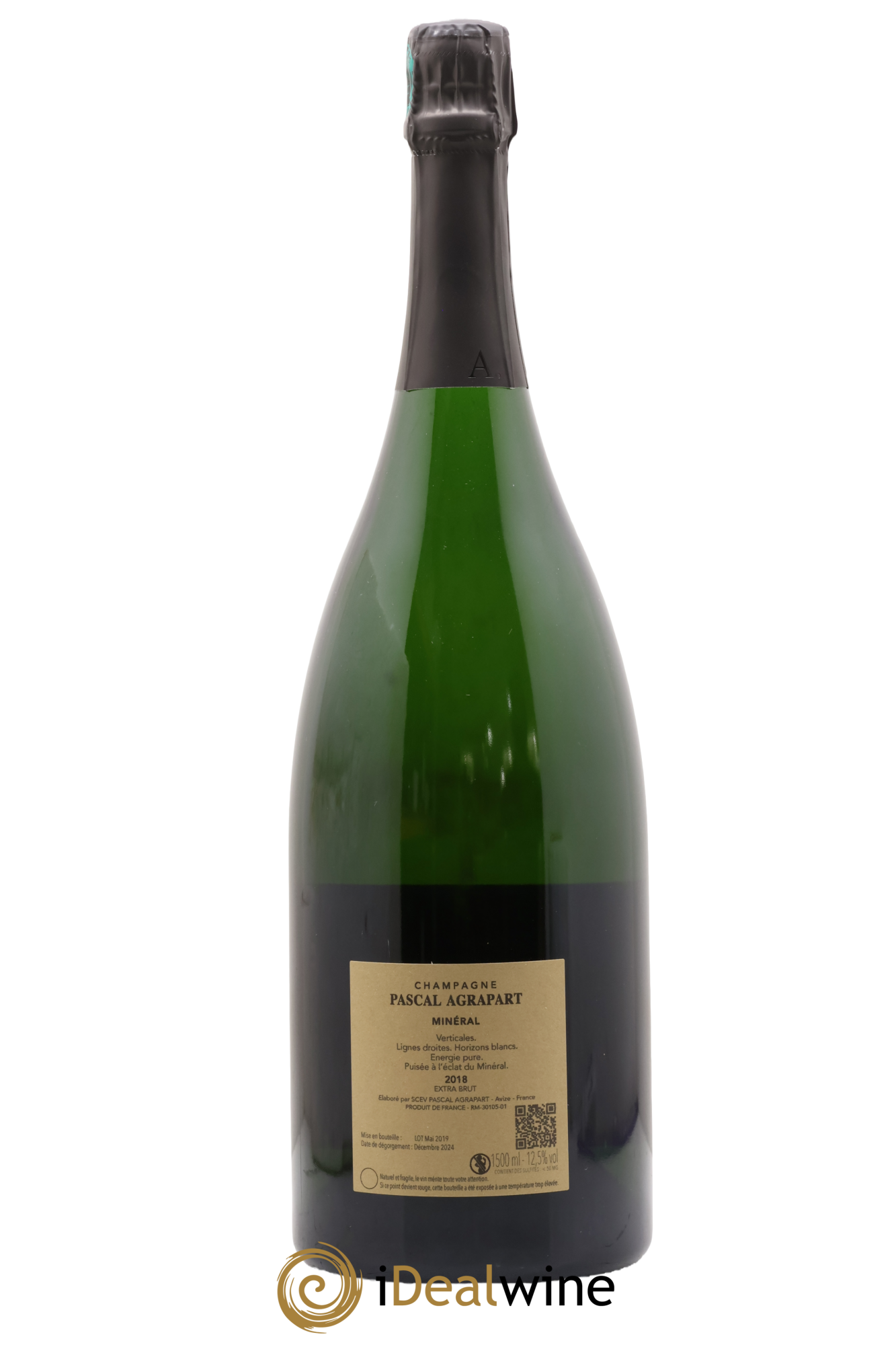 Minéral Blanc de Blancs Extra-Brut Agrapart & Fils 2018 - Posten von 1 Magnum - 1