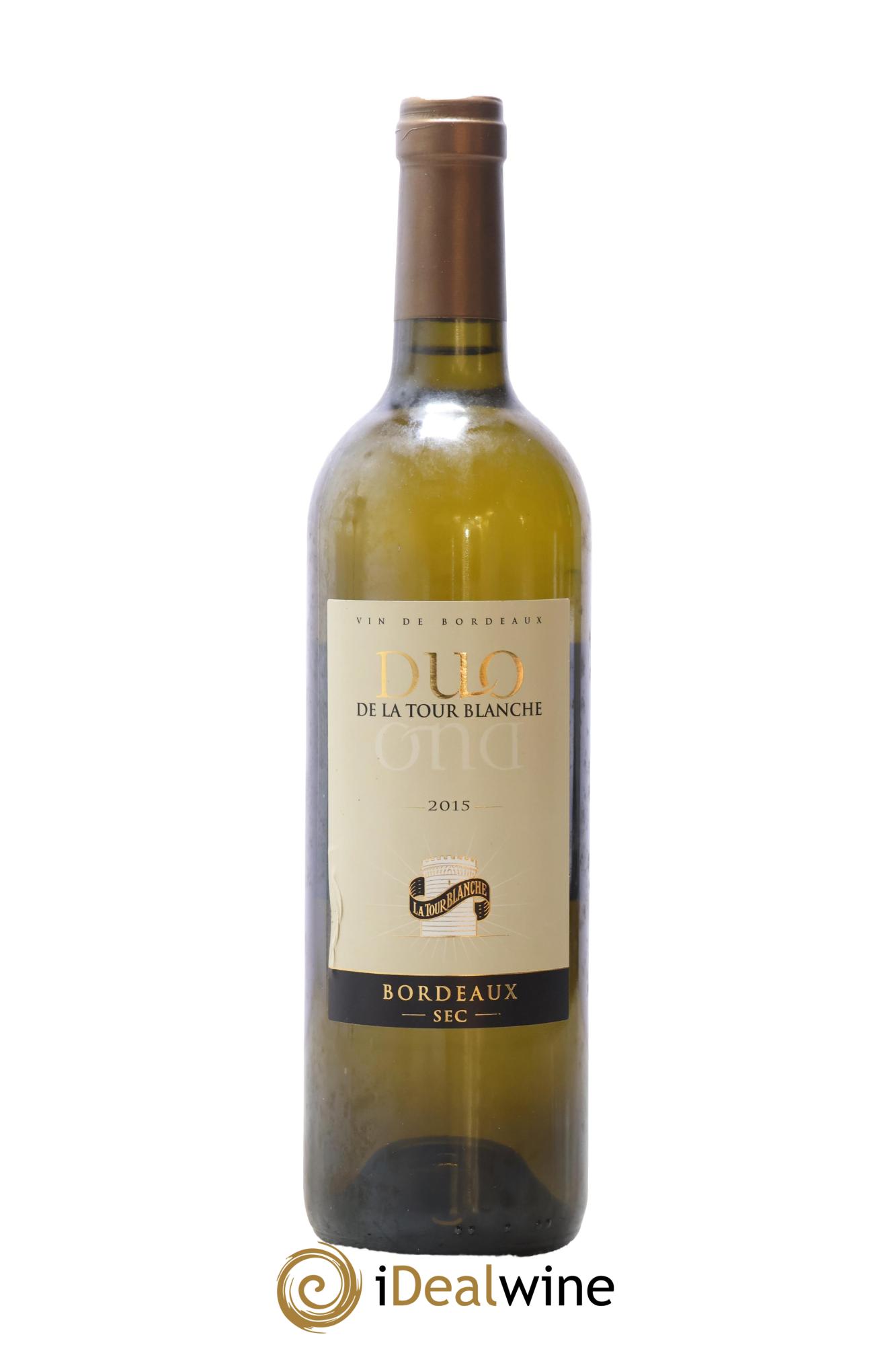 Bordeaux Duo de La Tour Blanche 2015 - Lot of 1 bottle - 0