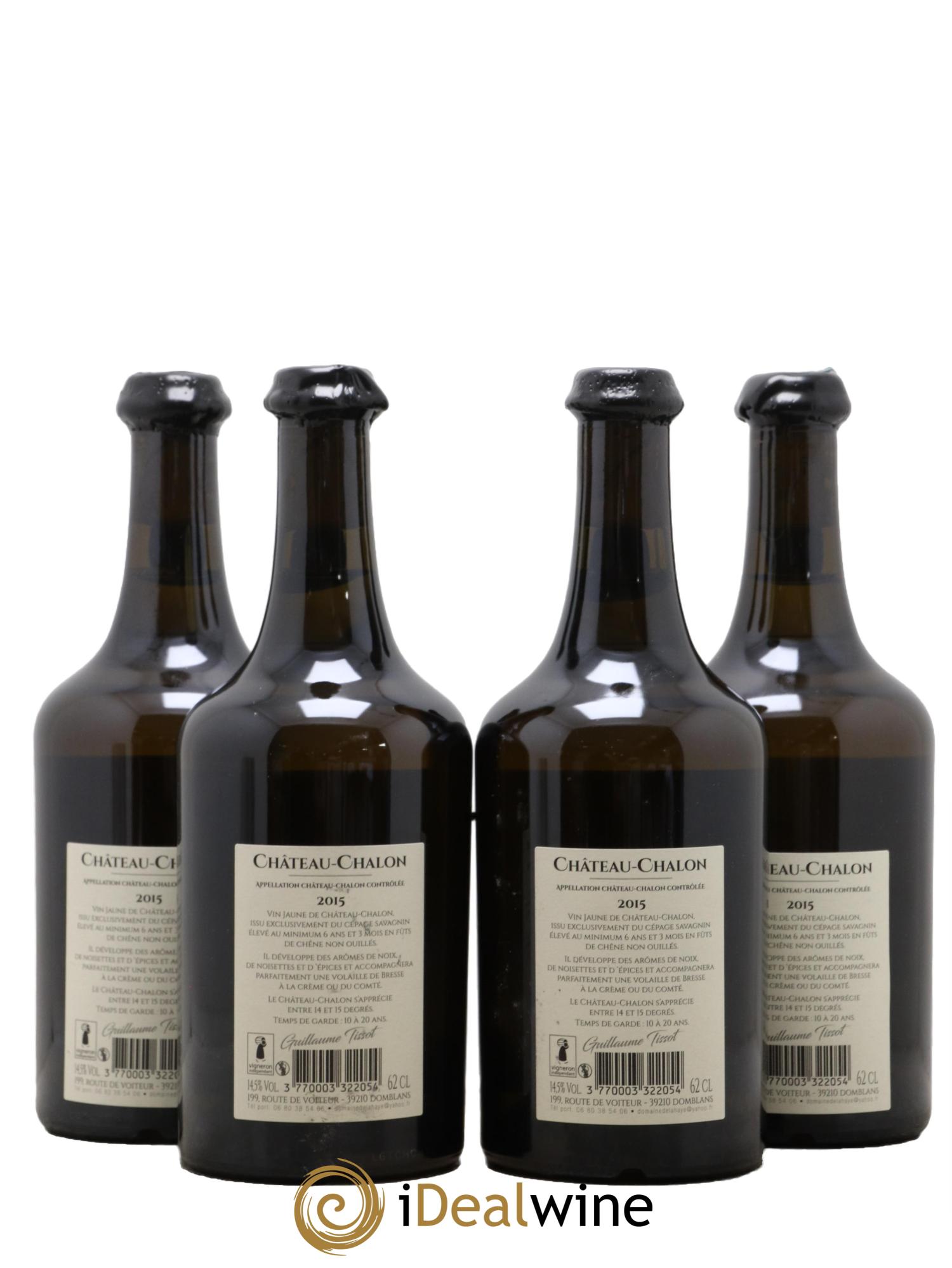 Château-Chalon Domaine De Lahaye Guillaume Tissot 2015 - Posten von 4 Clavelin - 1