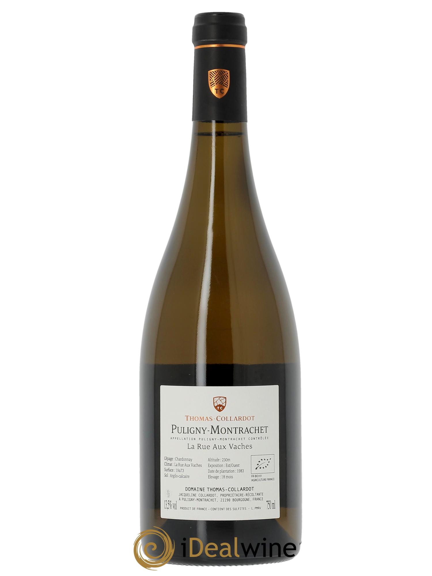 Puligny-Montrachet La Rue Aux Vaches Thomas-Collardot (Domaine) 2023 - Lotto di 1 bottiglia - 1