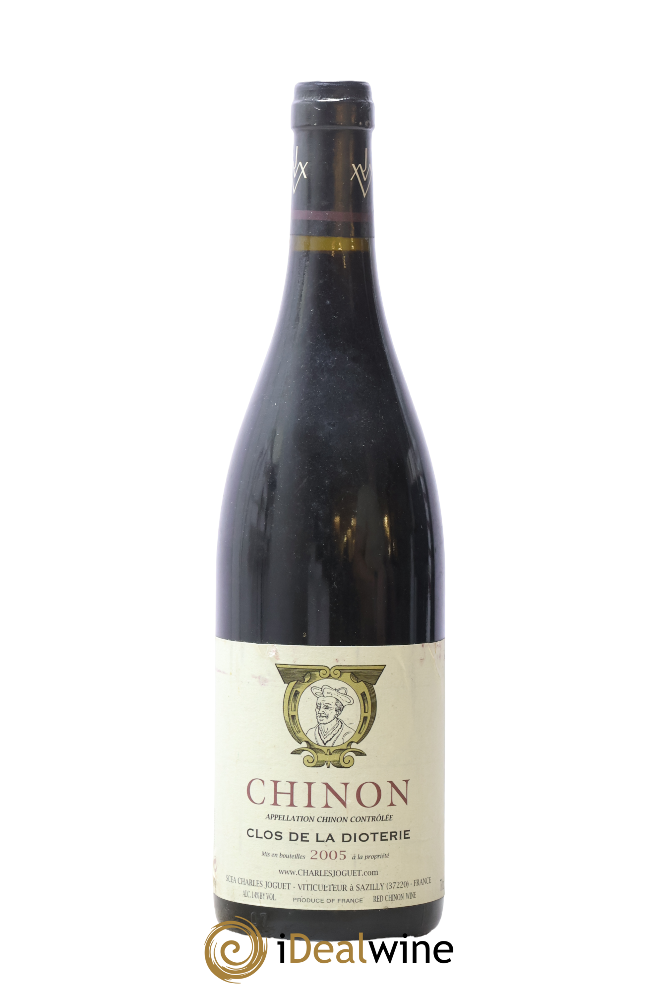 Chinon Clos de La Dioterie Charles Joguet 2005 - Lot de 1 bouteille - 0