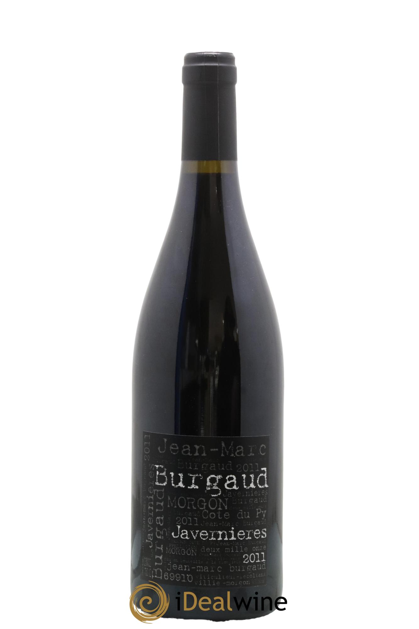 Morgon Côte du Py Javernières Jean-Marc Burgaud (Domaine) 2011 - Lot de 1 bouteille - 0