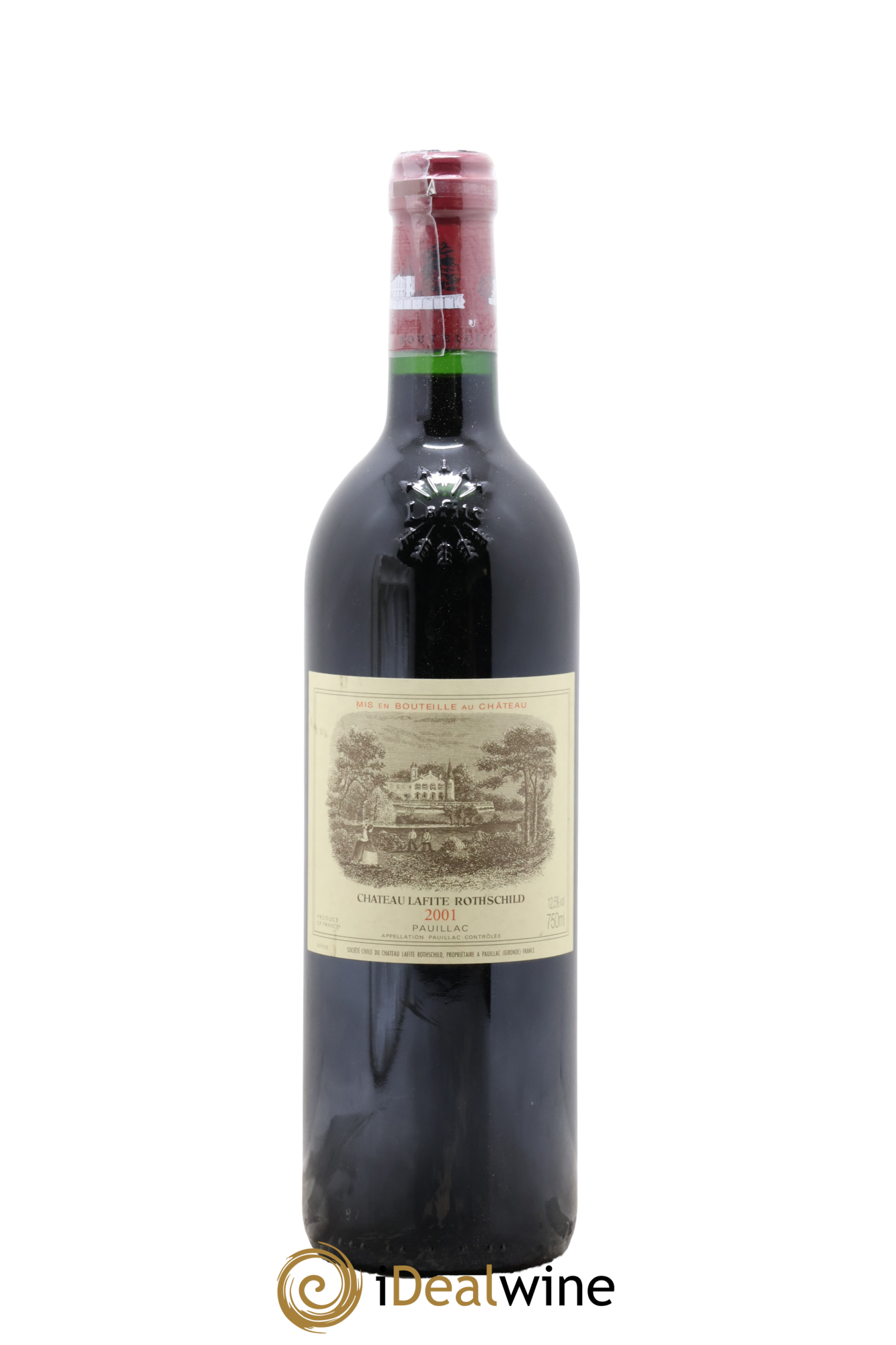 Château Lafite Rothschild 1er Grand Cru Classé 2001 - Lot de 1 bouteille - 0
