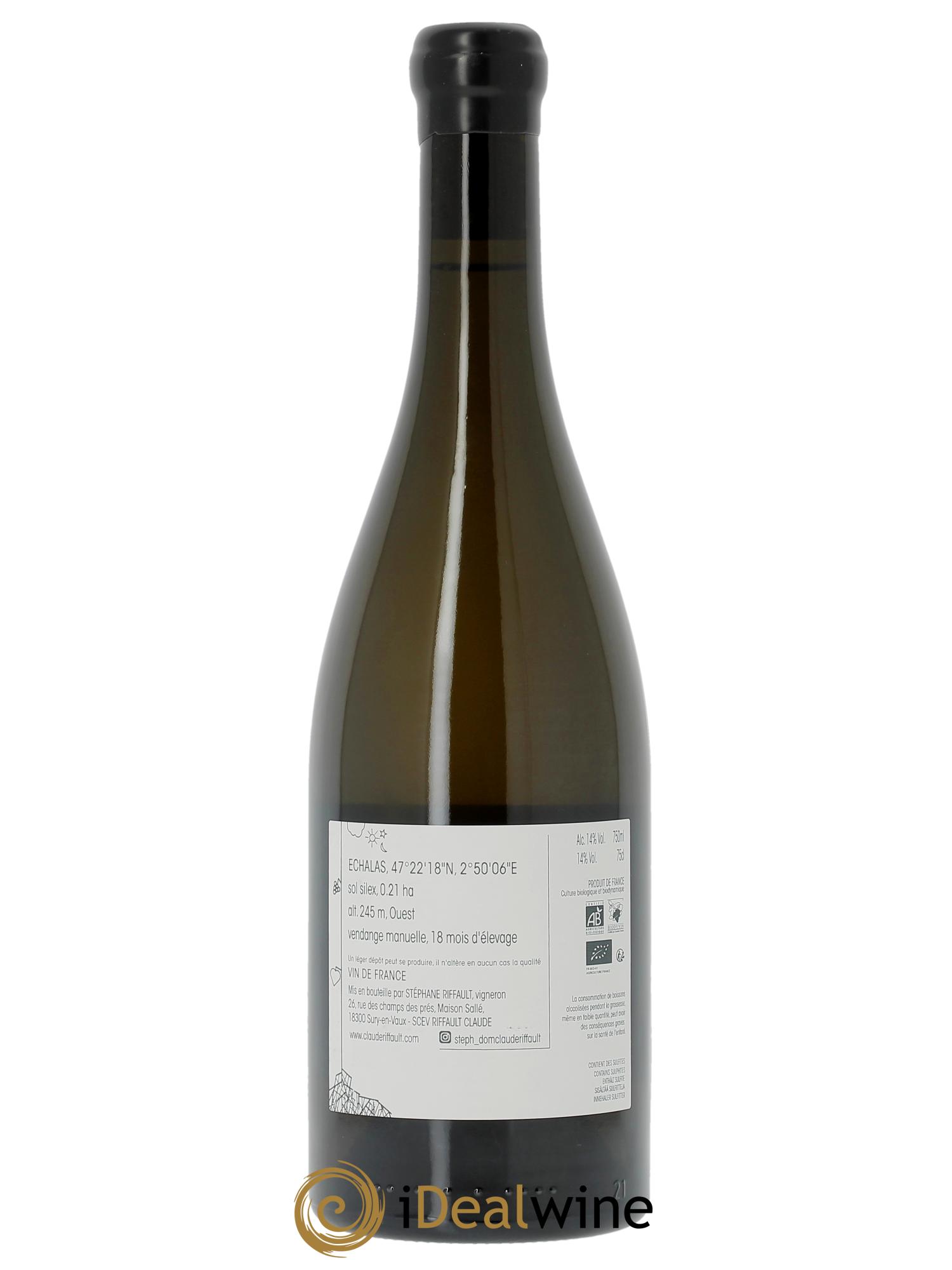 Sancerre Les Echalas Claude Riffault  2023 - Lot of 1 bottle - 1