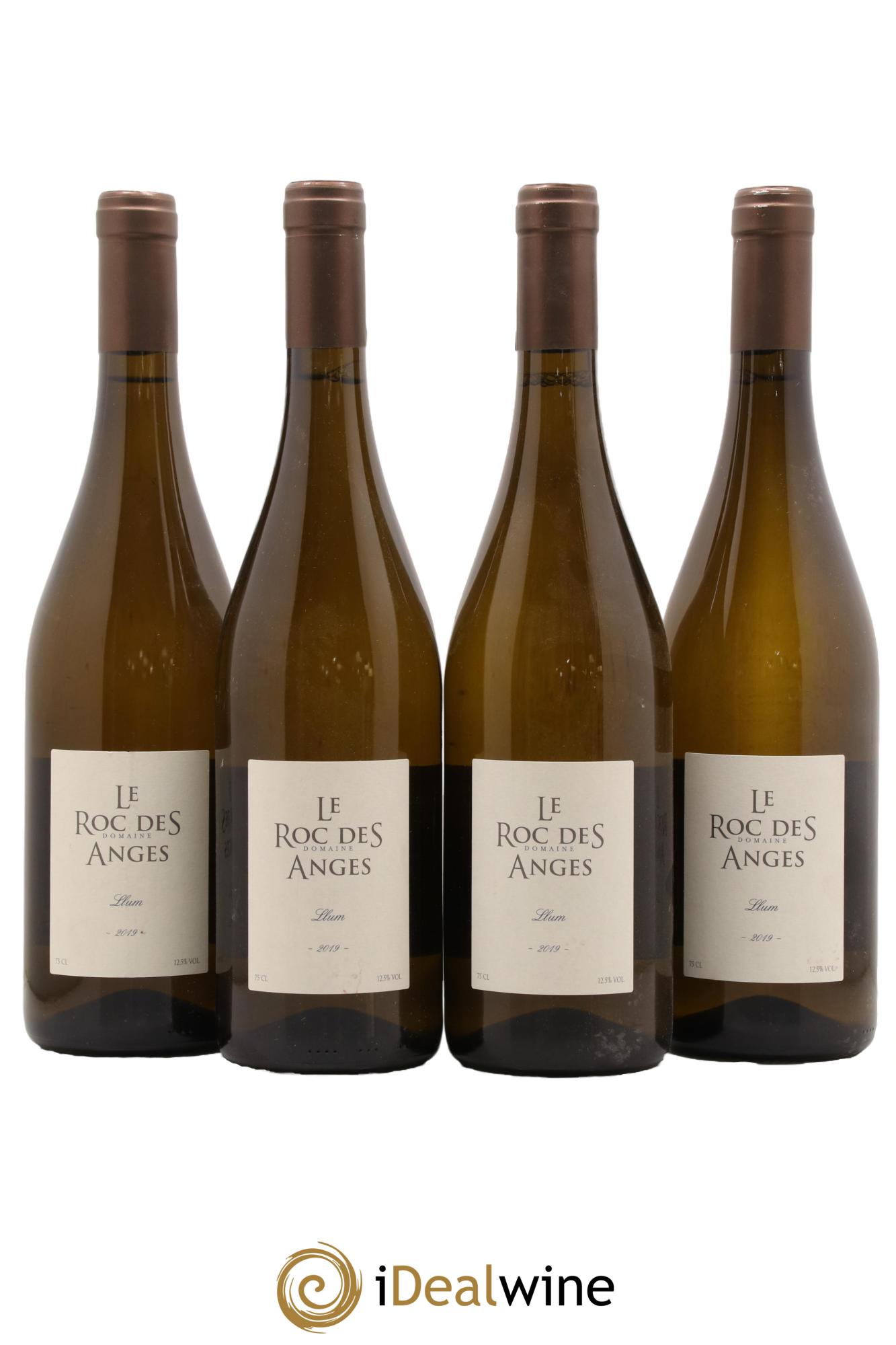 IGP Côtes Catalanes Roc des Anges Llum Marjorie et Stéphane Gallet 2019 - Lot of 4 bottles - 0