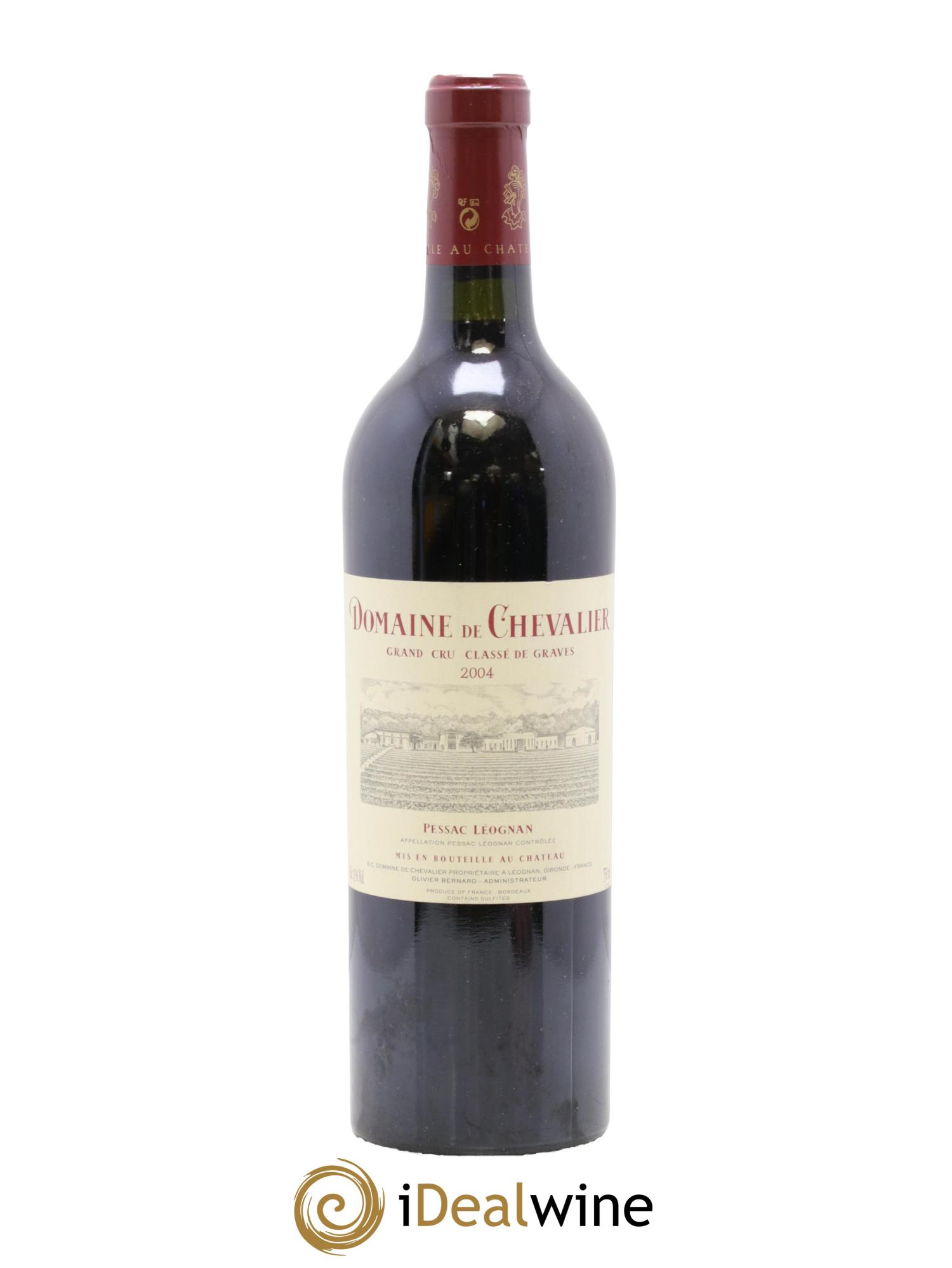 Domaine de Chevalier Cru Classé de Graves 2004 - Lot de 1 bouteille - 0