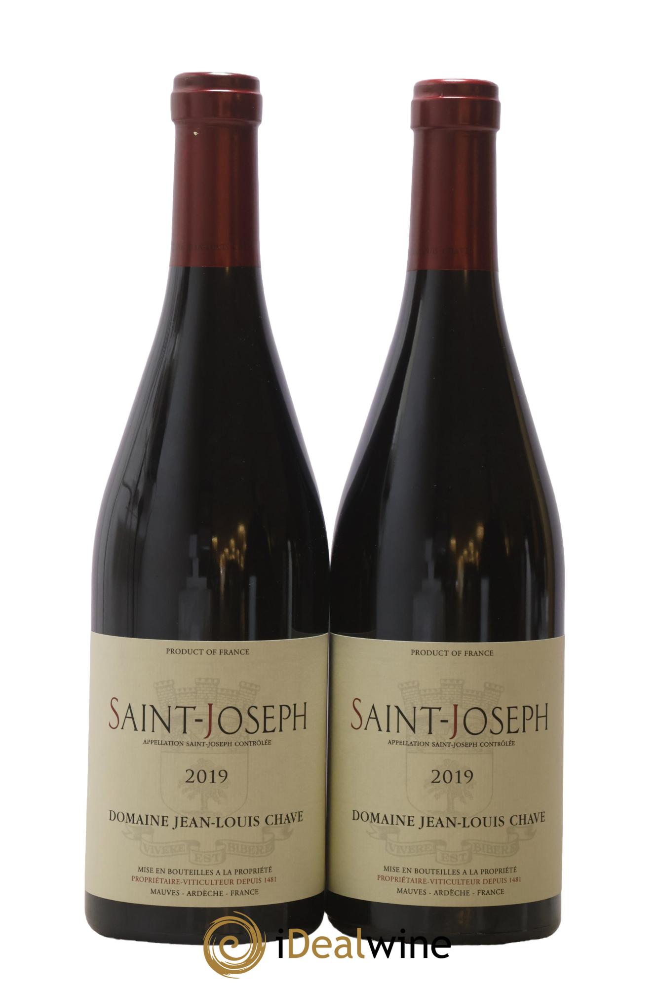 Saint-Joseph Jean-Louis Chave 2019 - Lotto di 2 bottiglie - 0