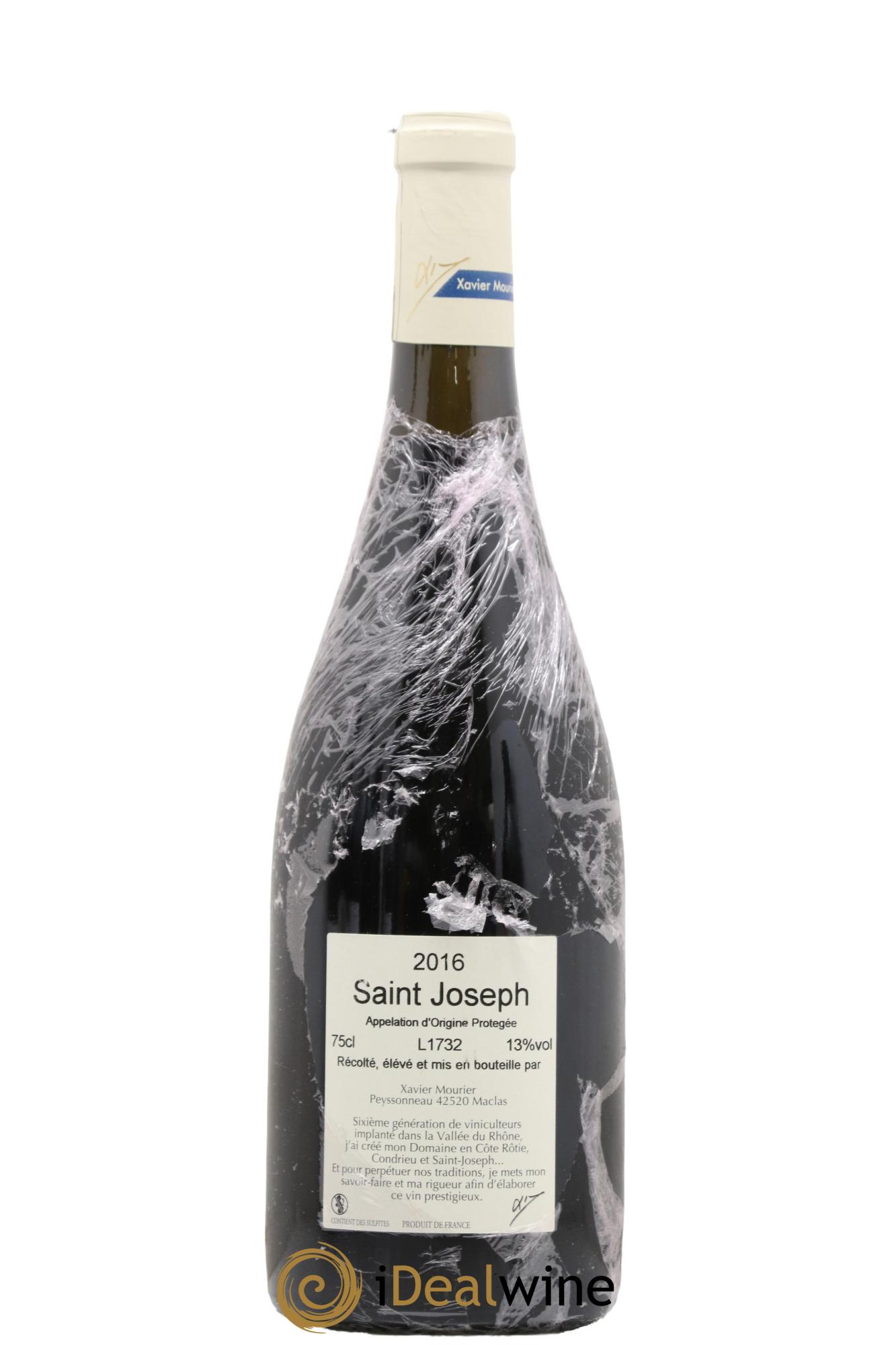 Saint-Joseph Les 85 Rangs Xavier Mourier 2016 - Posten von 1 Flasche - 1