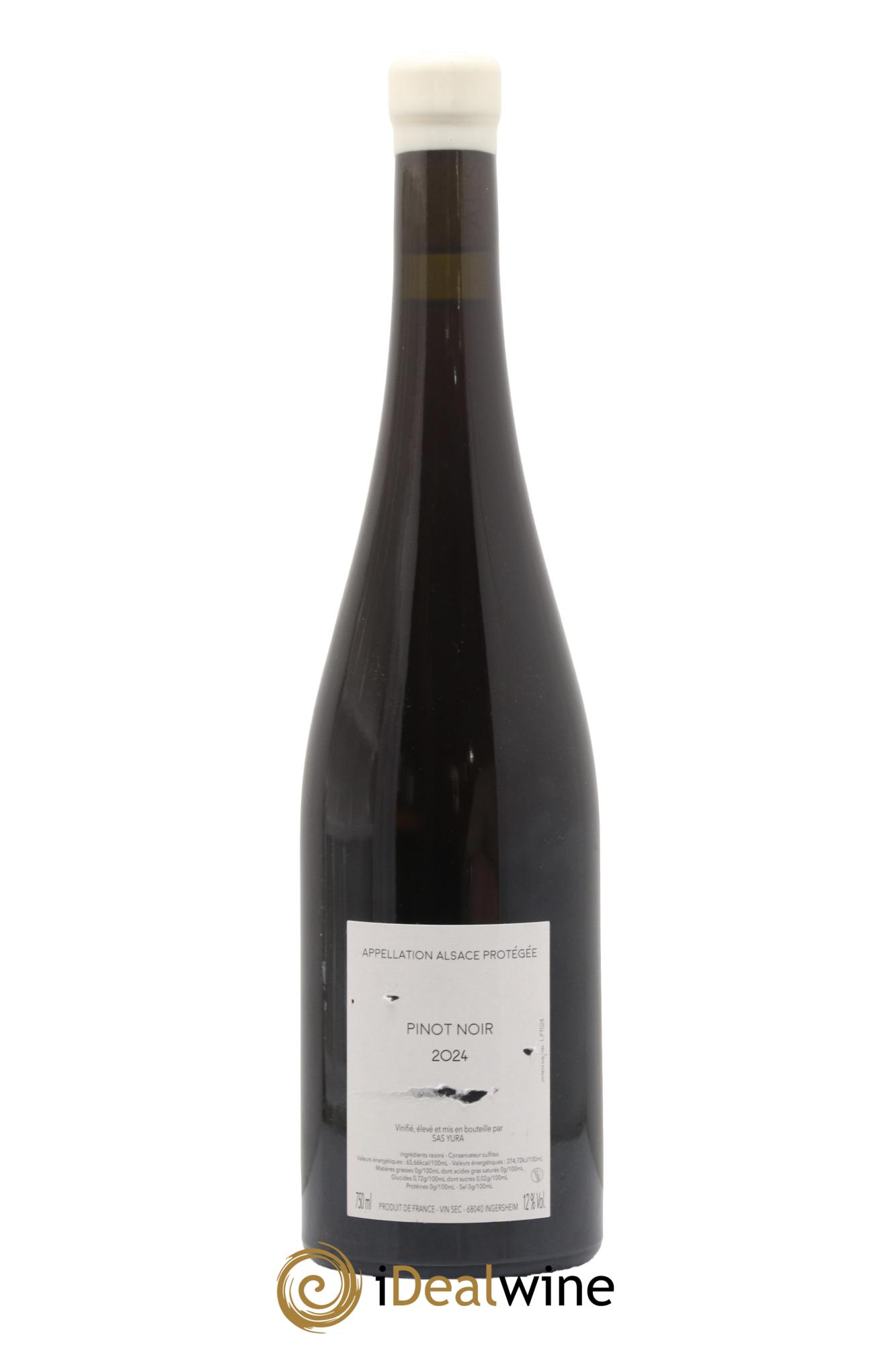 Alsace Pinot Noir La partie et le tout Jintaro Yura 2024 - Lotto di 1 bottiglia - 1