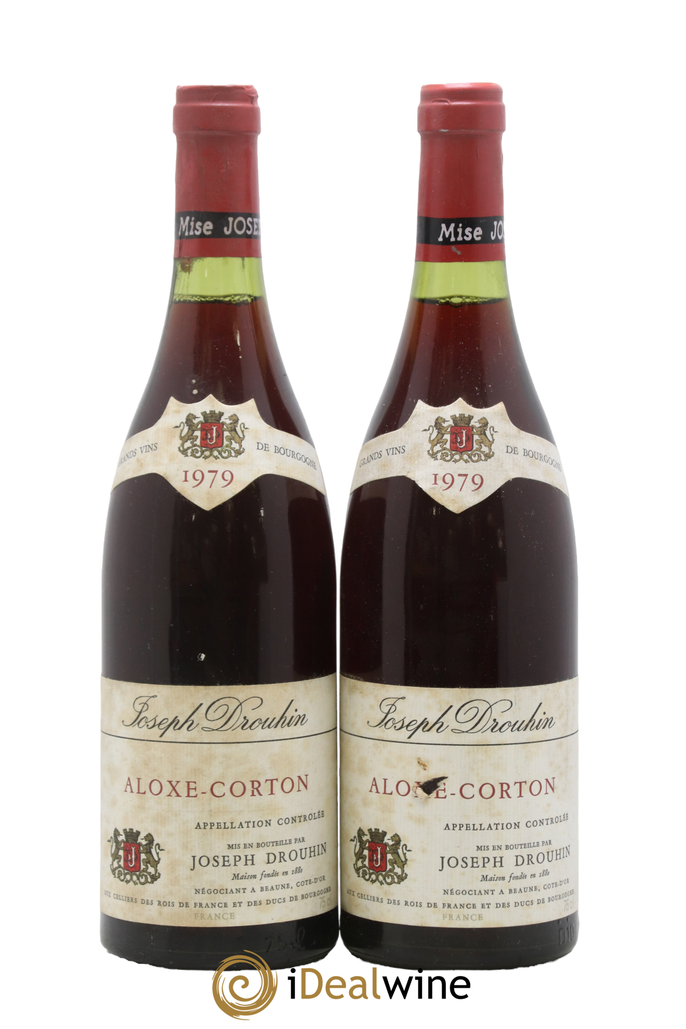 Aloxe-Corton Joseph Drouhin 1979 - Lot de 2 bouteilles - 0