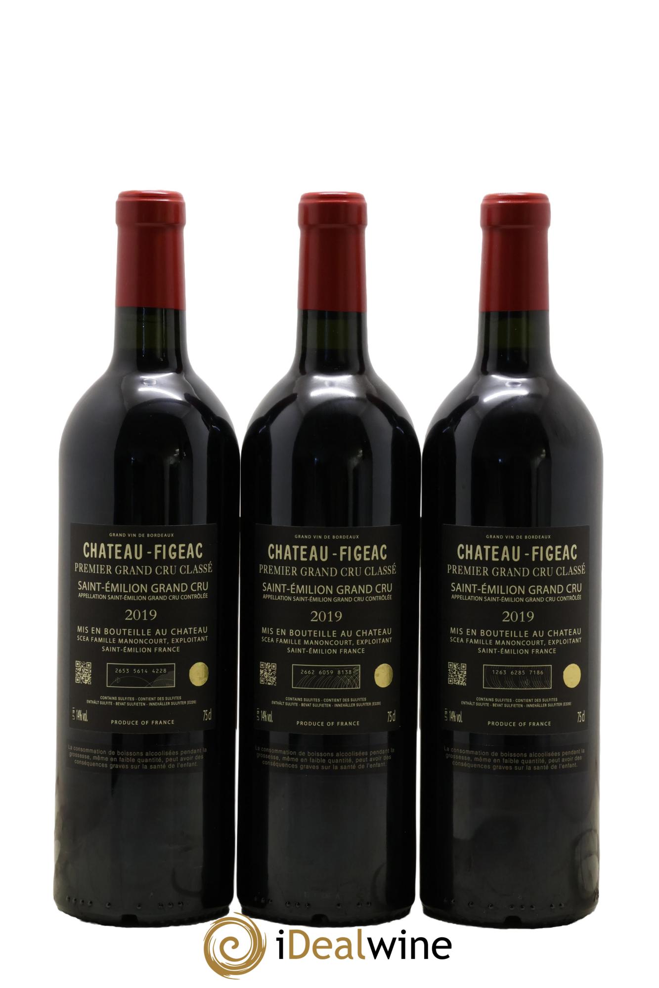 Château Figeac 1er Grand Cru Classé A 2019 - Lot de 6 bouteilles - 4