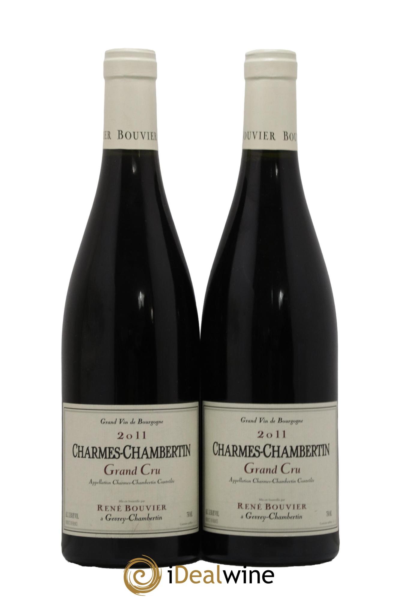 Charmes-Chambertin Grand Cru René Bouvier (Domaine) 2011 - Lot of 2 bottles - 0