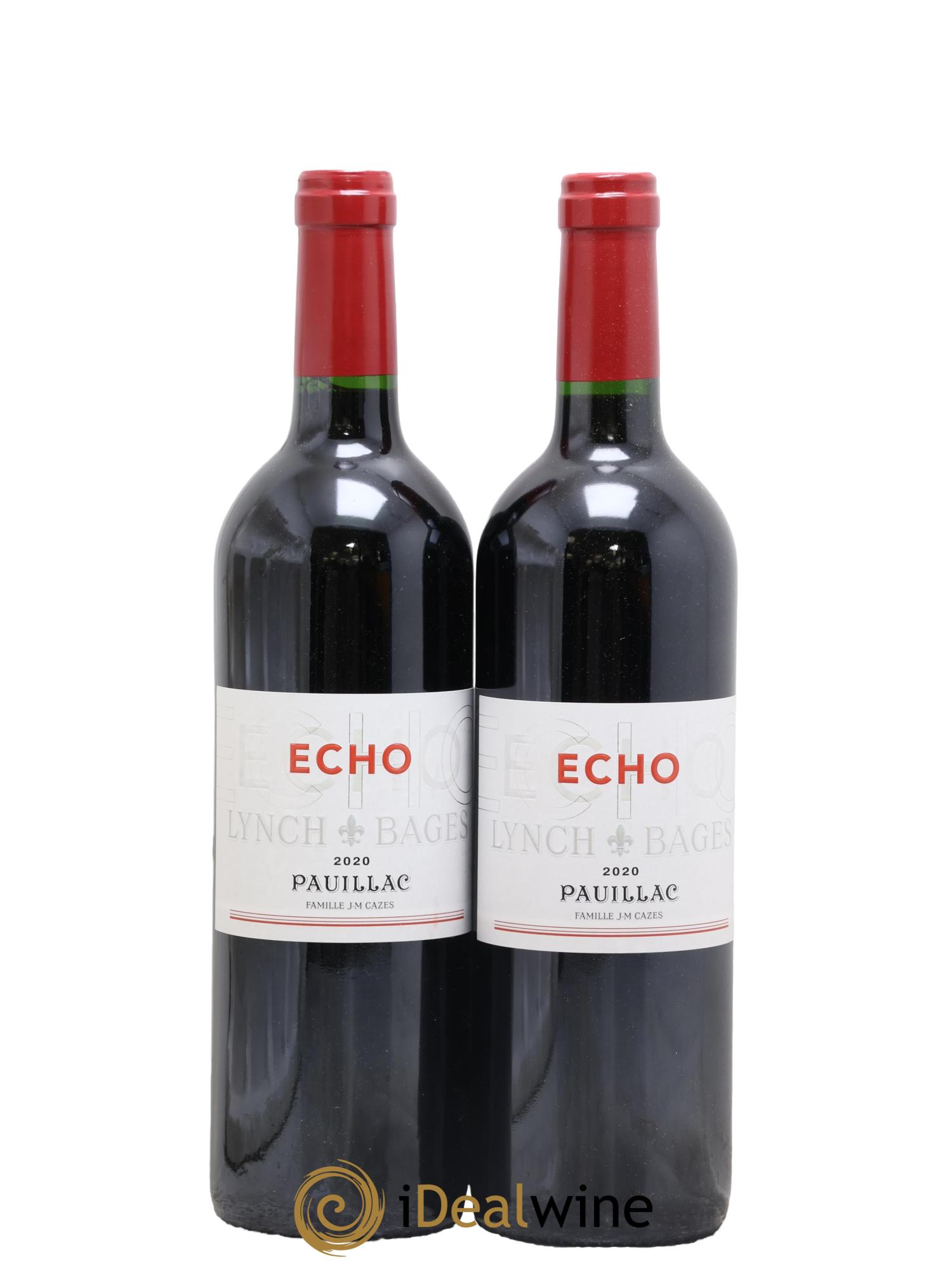 Echo de Lynch Bages Second Vin 2020 - Lot de 2 bouteilles - 0