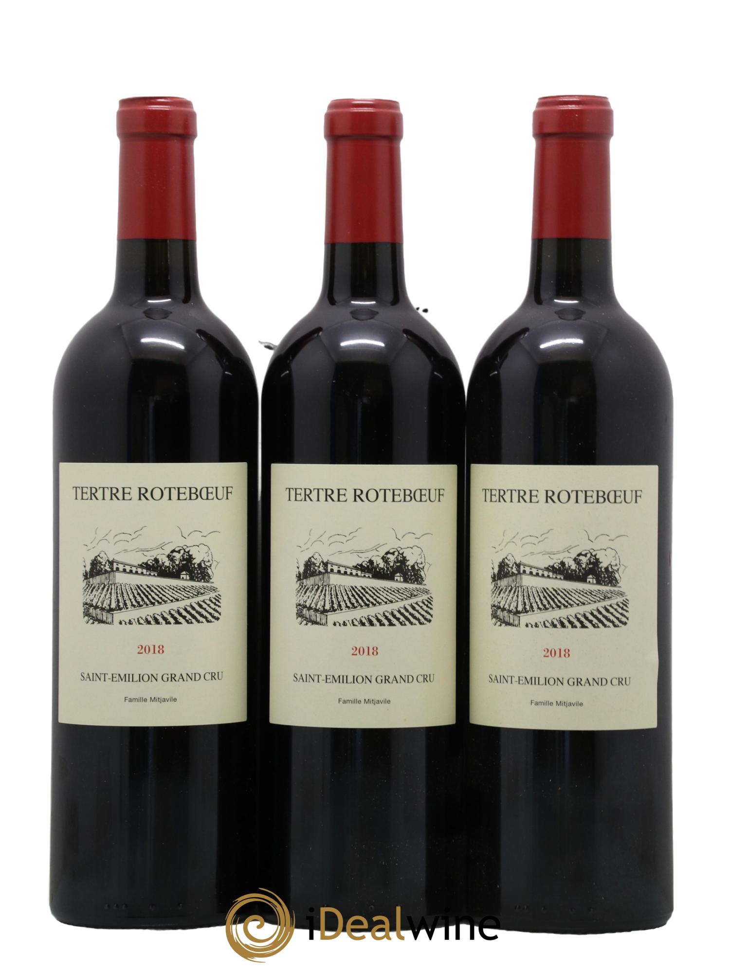 Château Tertre Roteboeuf 2018 - Lotto di 6 bottiglie - 1