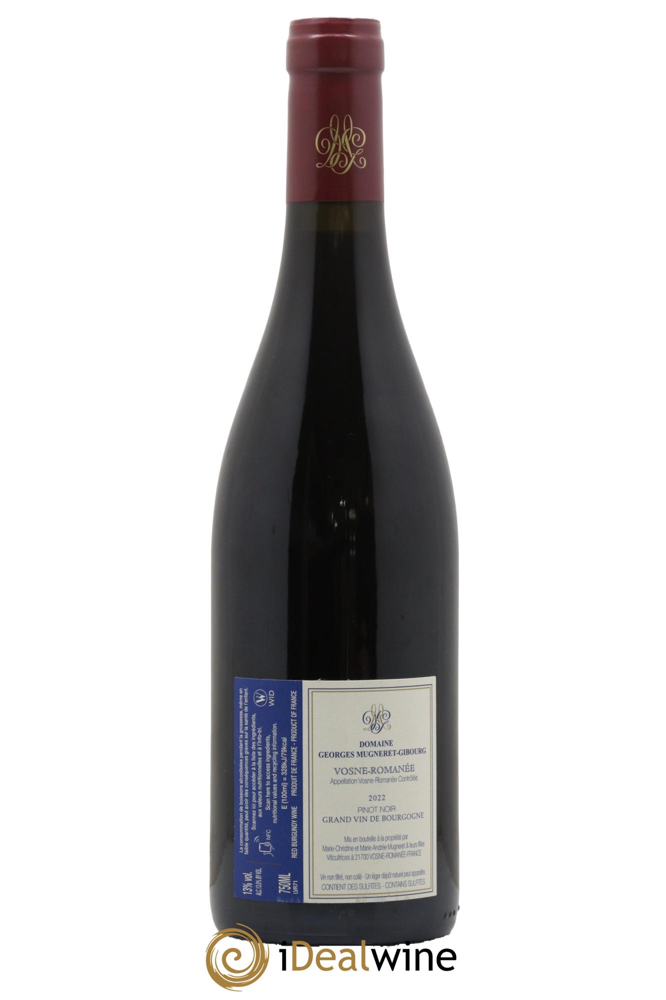 Vosne-Romanée Mugneret-Gibourg (Domaine) 2022 - Lotto di 1 bottiglia - 1