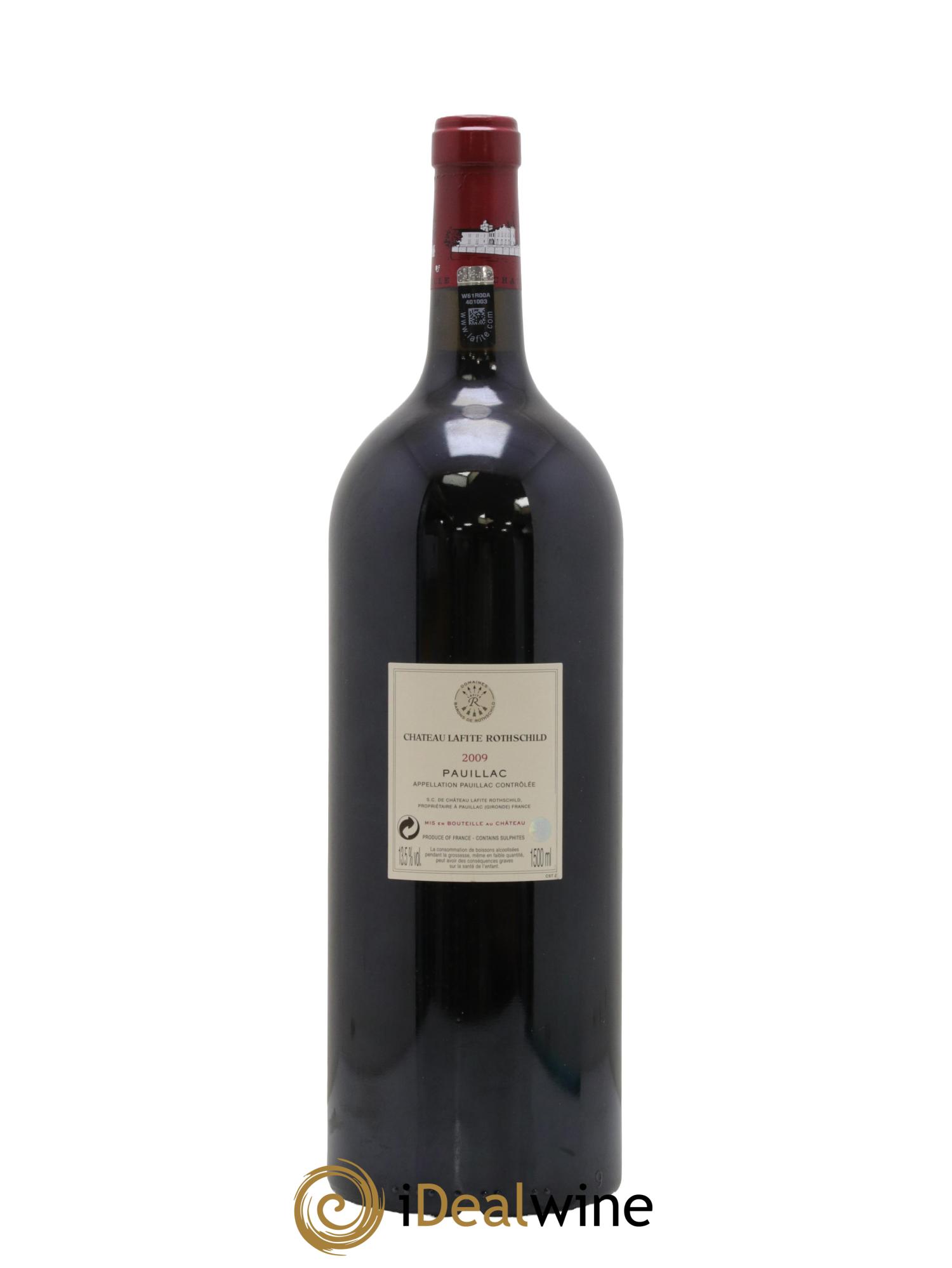 Château Lafite Rothschild 1er Grand Cru Classé 2009 - Lot de 1 magnum - 1